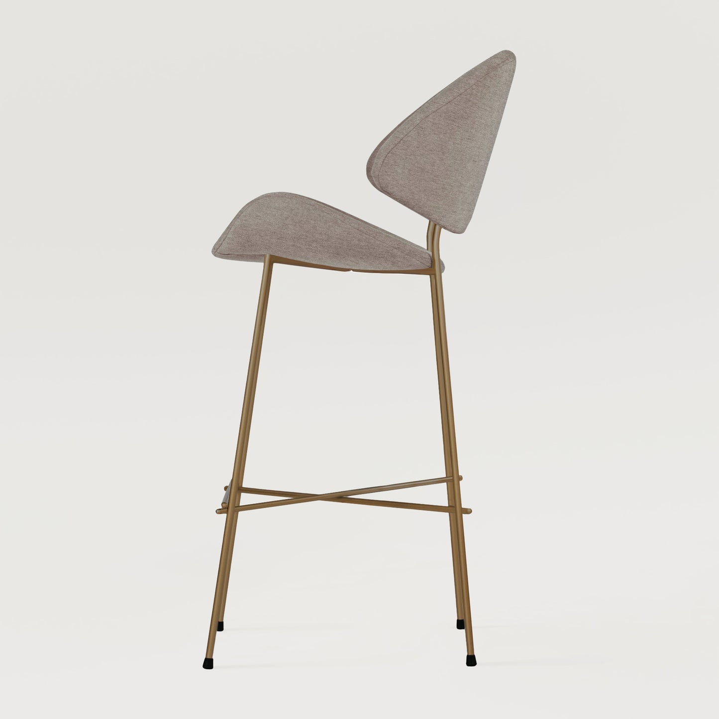 Bar stool Cheri Bar Maero Copper High - Beige