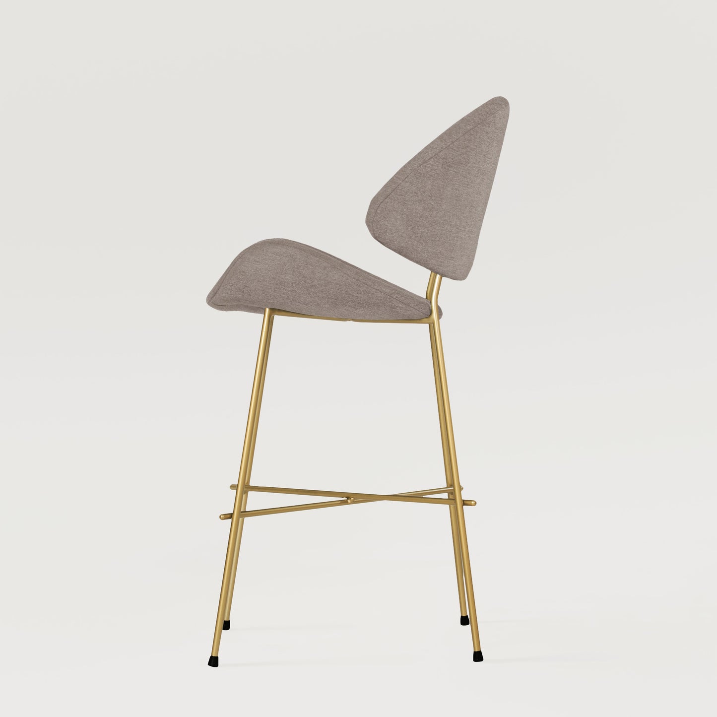 Bar stool Cheri Bar Maero Gold Low - Beige