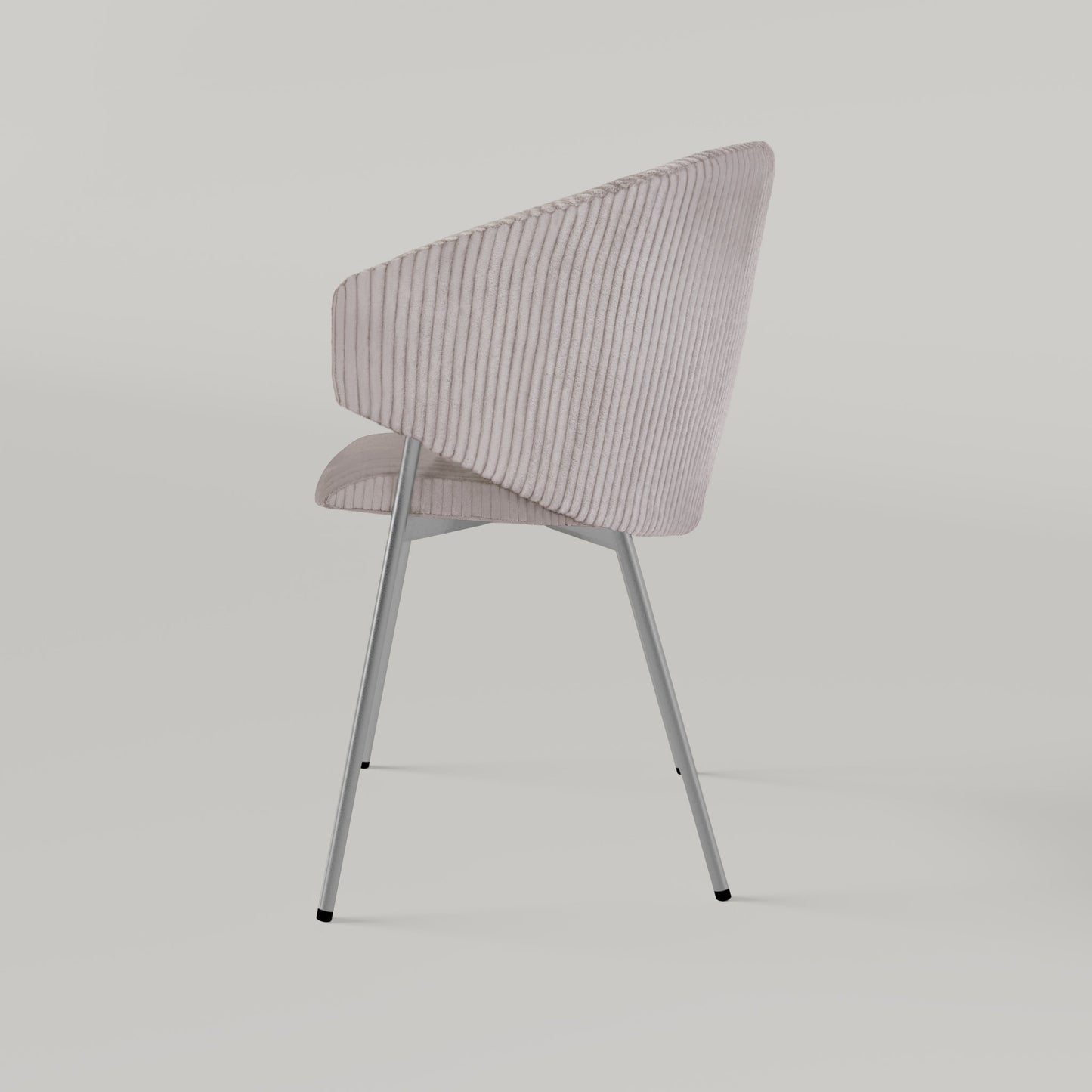 Chair Throne Cord Chrome - Beige
