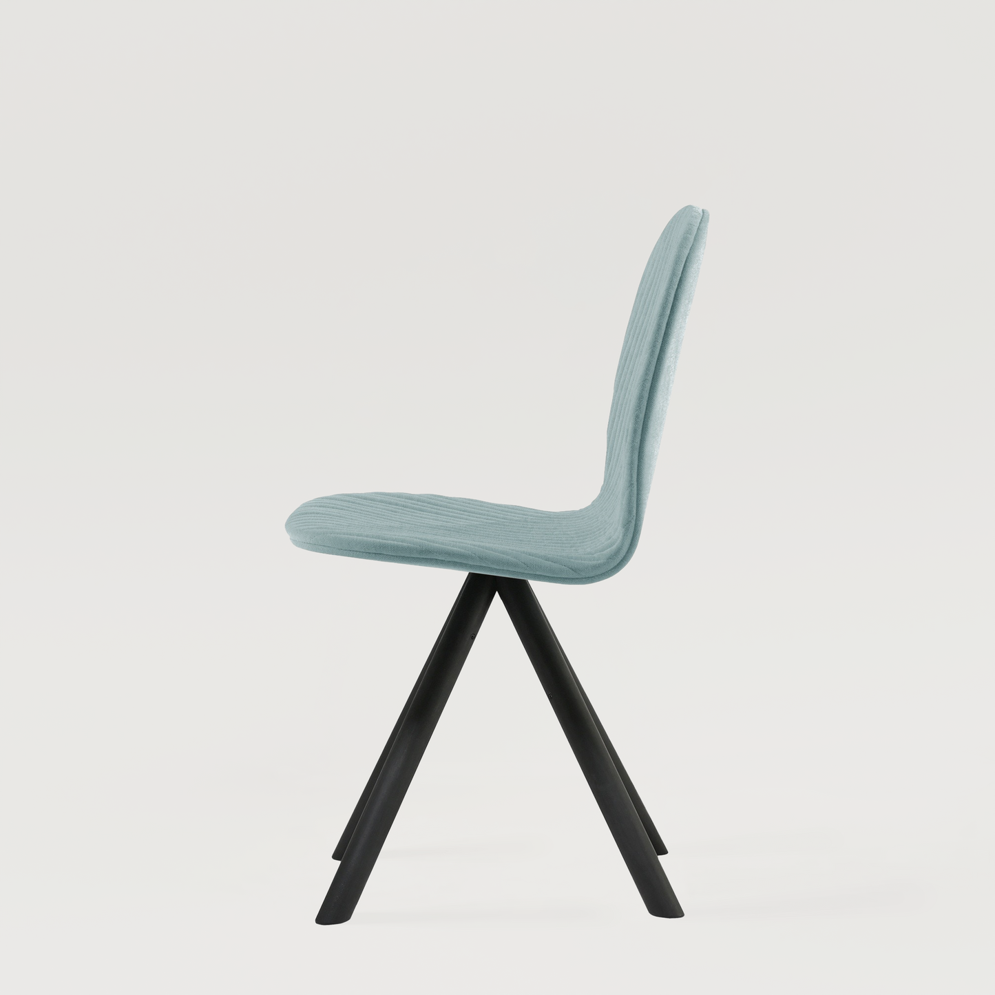 Chair Mannequin 01 black - Light Blue