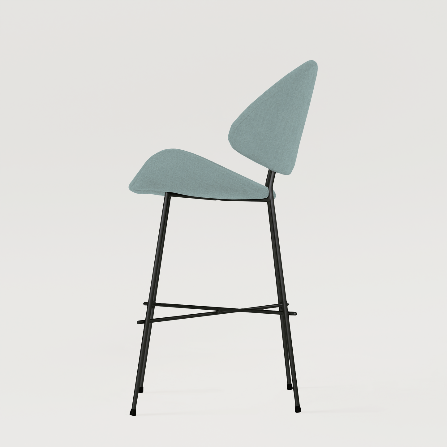 Bar stool Cheri Bar Trend Low - Light Blue