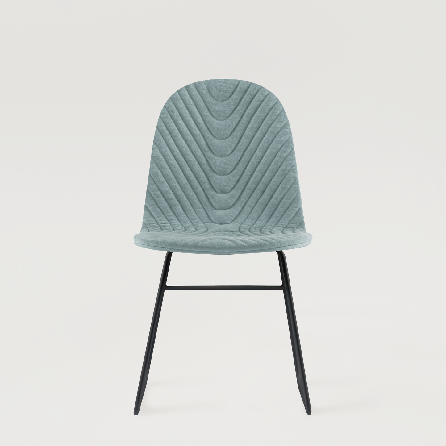 Chair Mannequin 02 Black - Light Blue