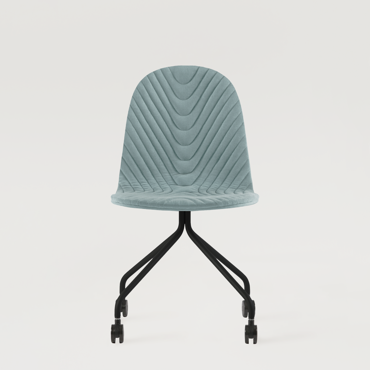 Chair Mannequin 04 Black - Light Blue