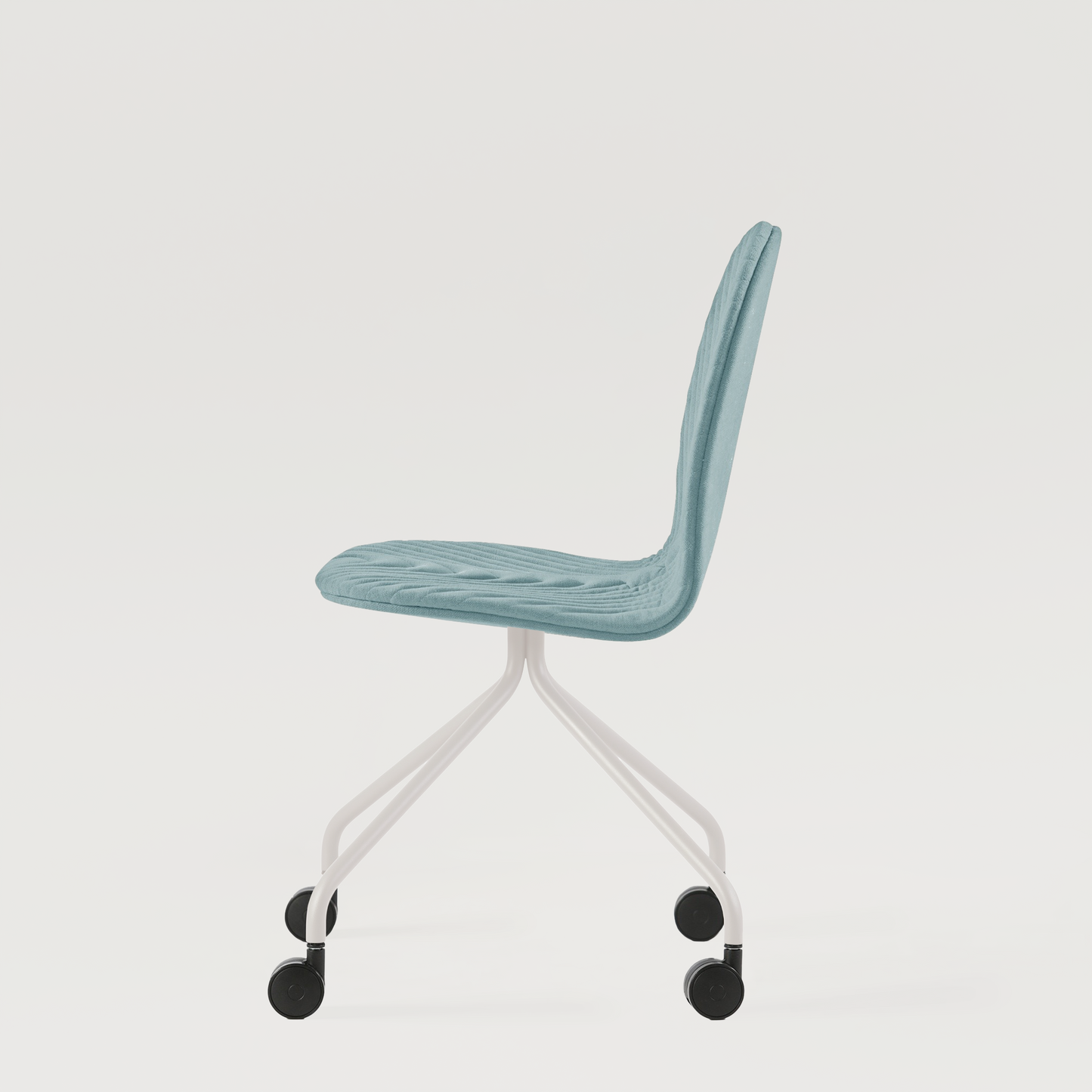Chair Mannequin 04 White - Light Blue