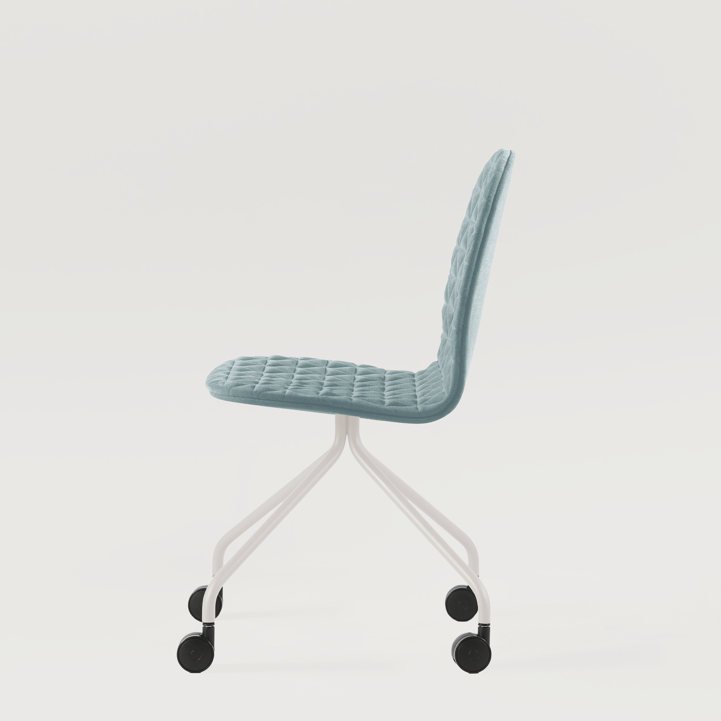 Chair Mannequin 04 White - Light Blue