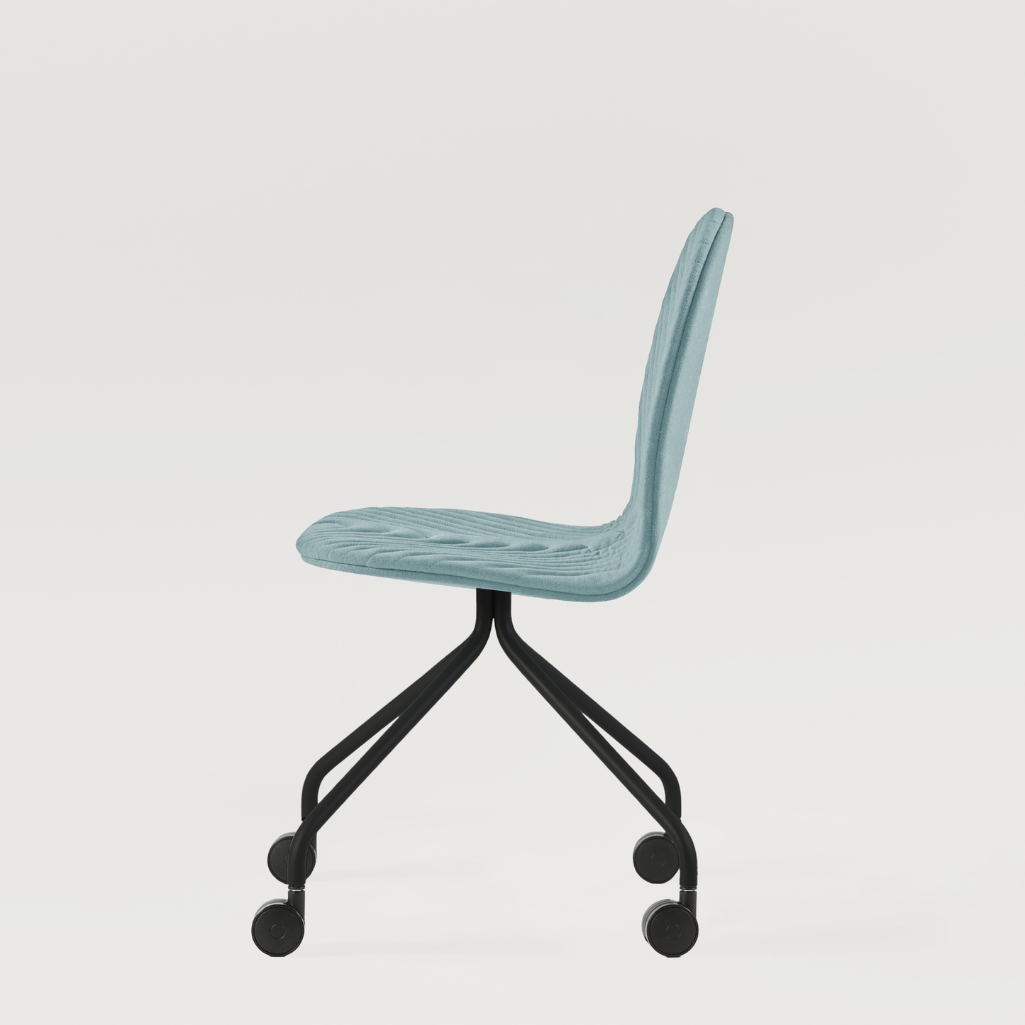 Chair Mannequin 04 Black - Light Blue