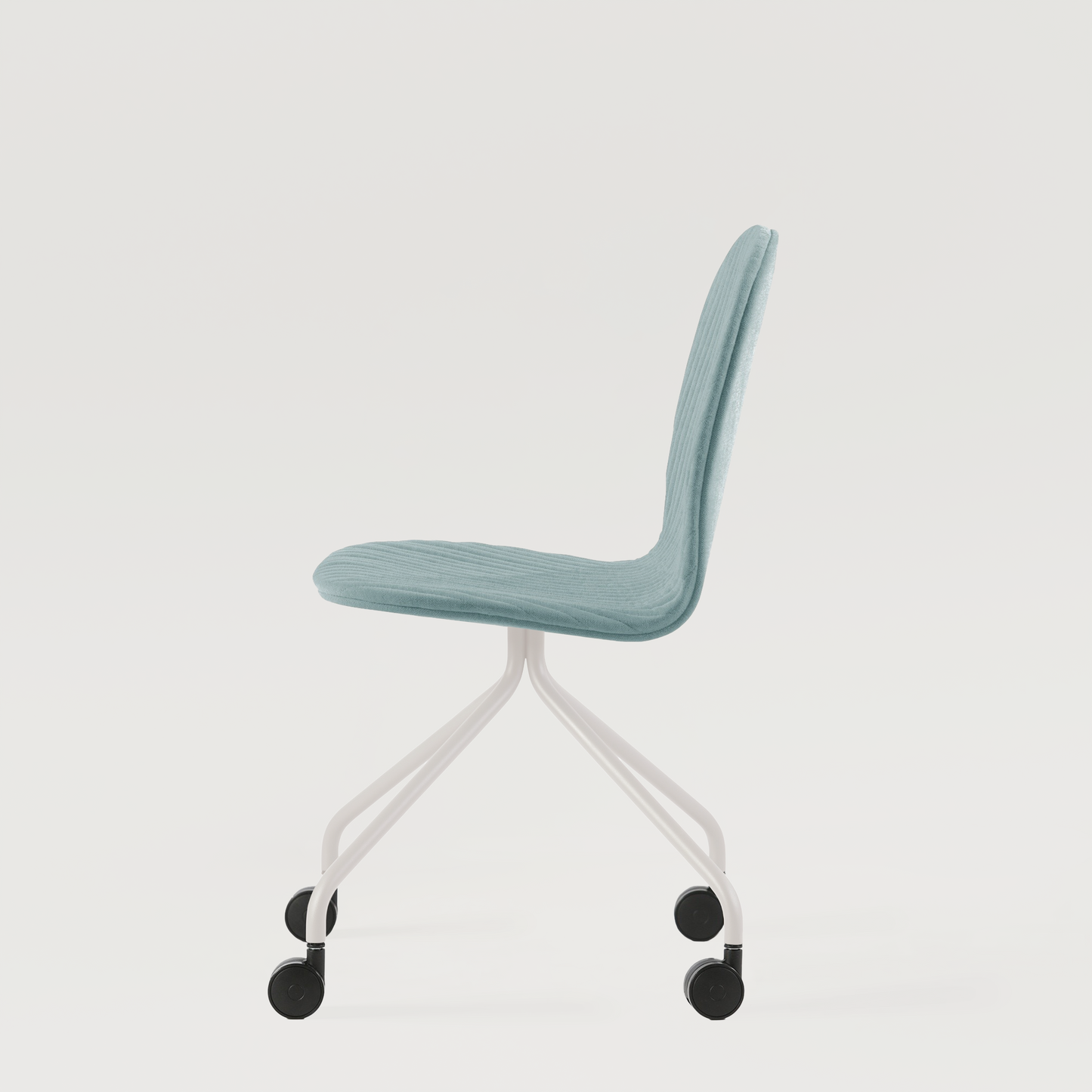 Chair Mannequin 04 White - Light Blue