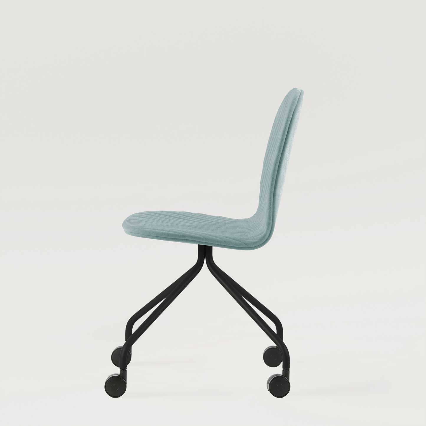 Chair Mannequin 04 Black - Light Blue