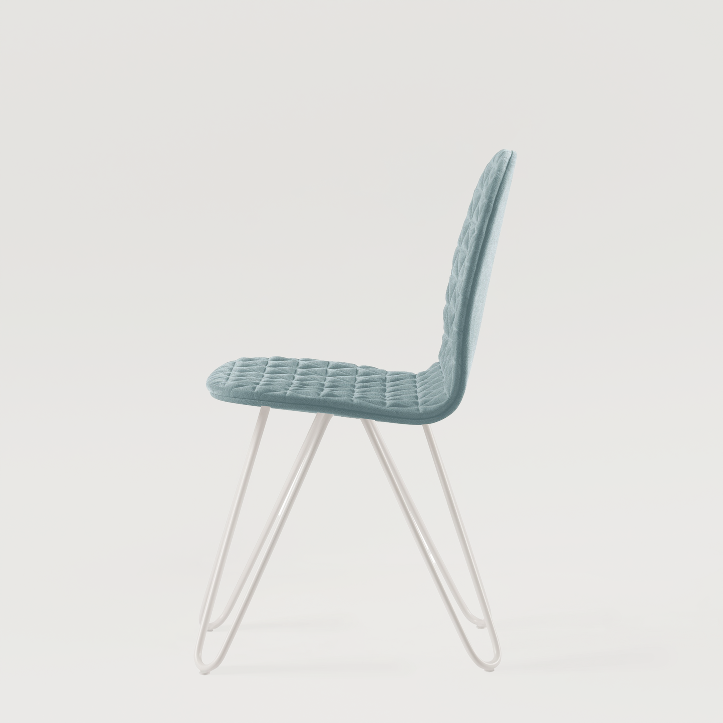 Chair Mannequin 03 White - Light Blue