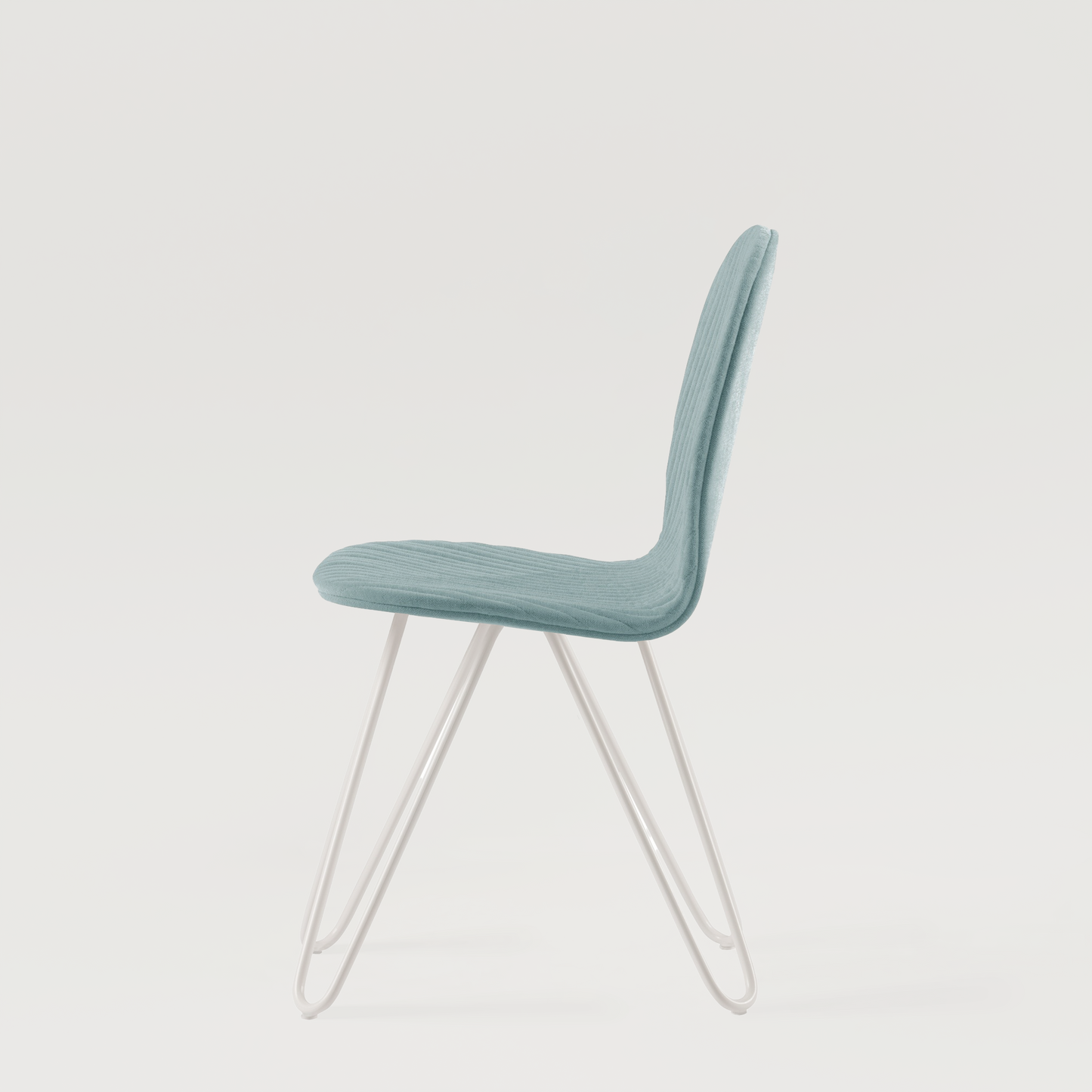 Chair Mannequin 03 White - Light Blue