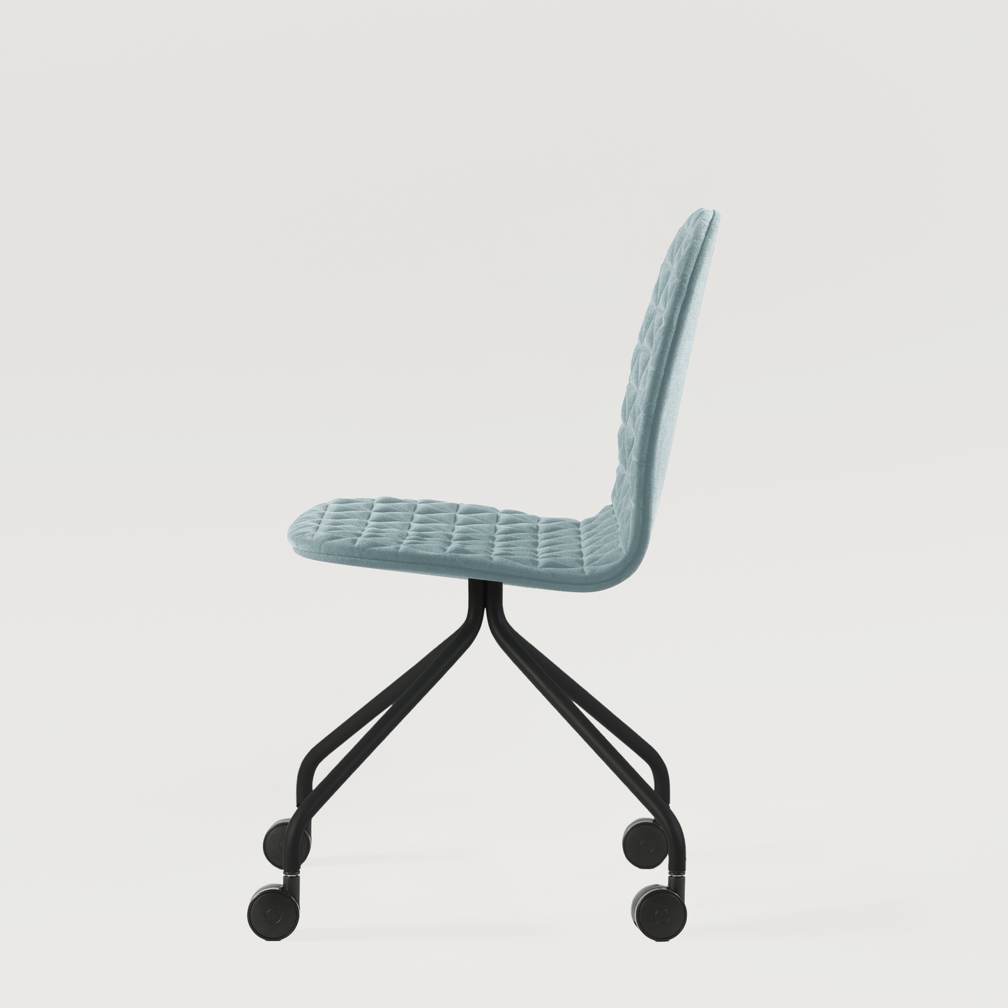 Chair Mannequin 04 Black - Light Blue