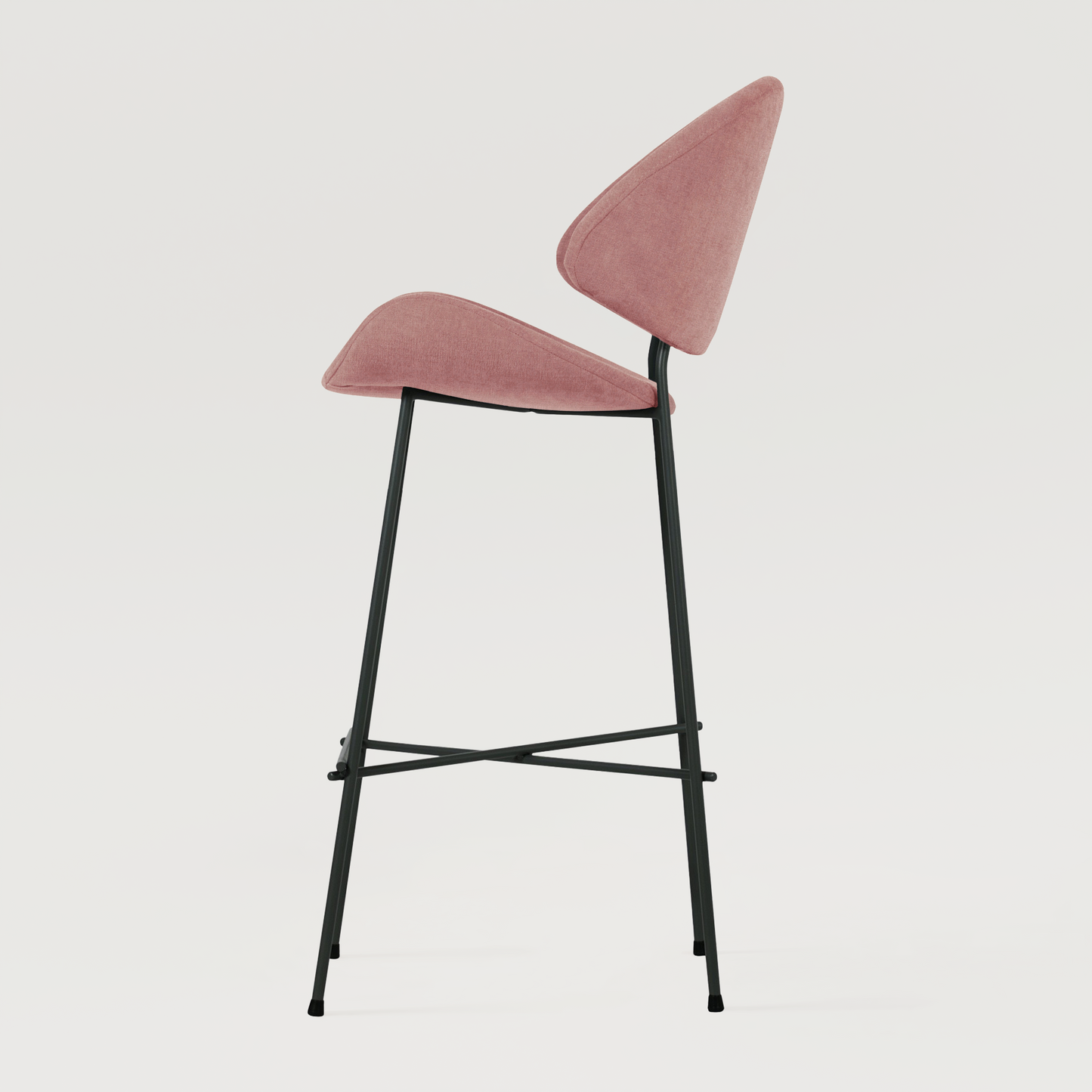 Bar stool Cheri Bar Trend High - Dusty Rose