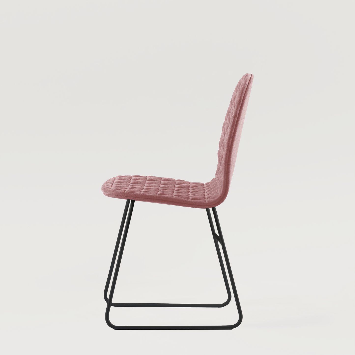 Chair Mannequin 02 Black - Dusty Rose