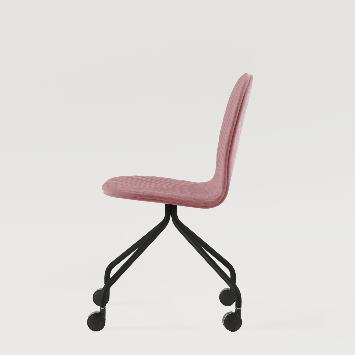 Chair Mannequin 04 Black - Dusty Rose