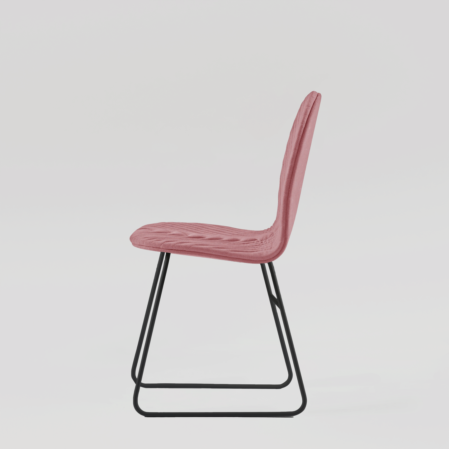 Chair Mannequin 02 Black - Dusty Rose