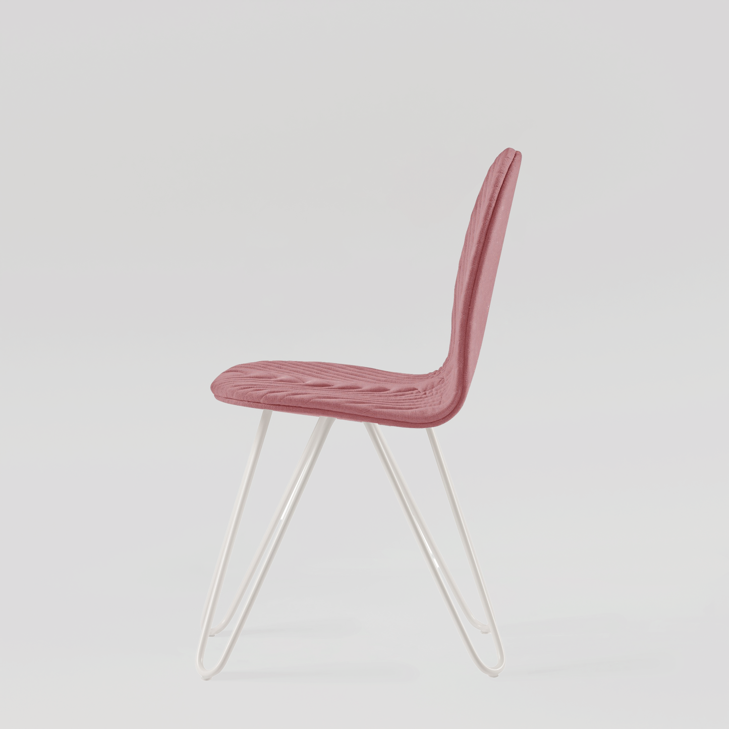 Chair Mannequin 03 White - Dusty Rose