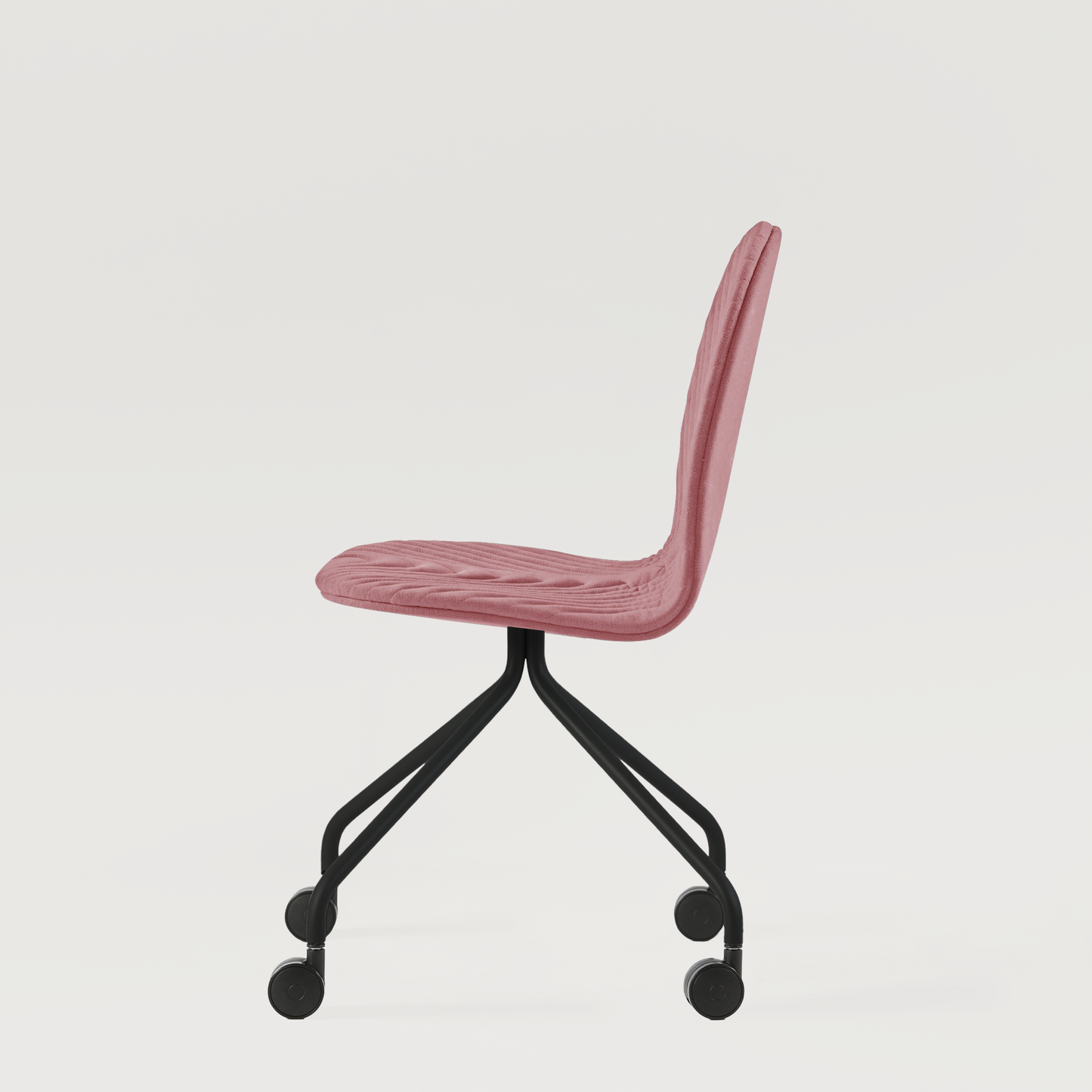 Chair Mannequin 04 Black - Dusty Rose