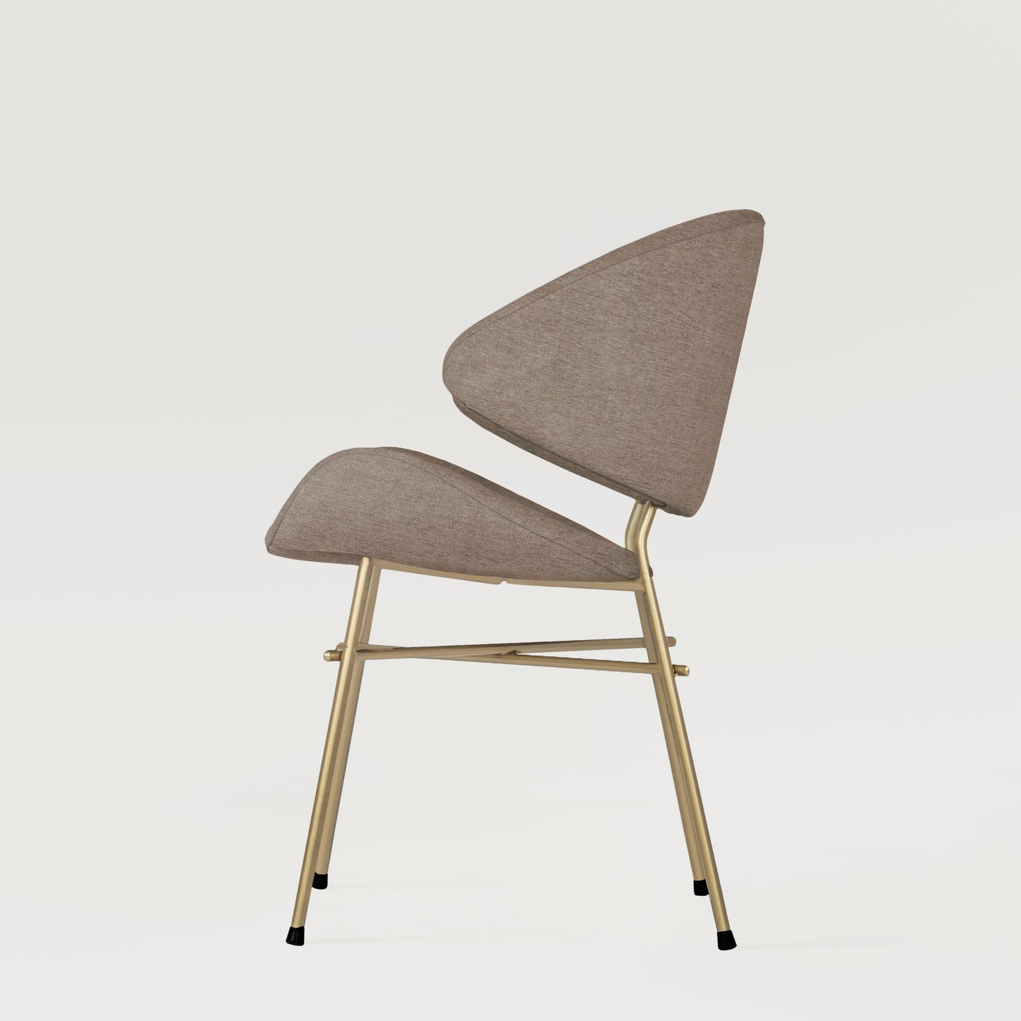 Chair Cheri Maero Gold - Cappuccino