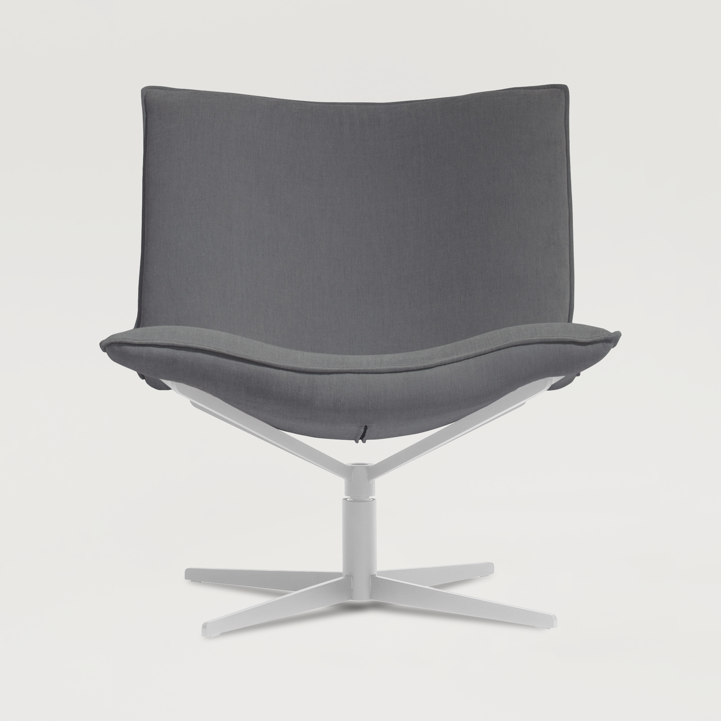 Armchair Mac.B White - Dark Grey