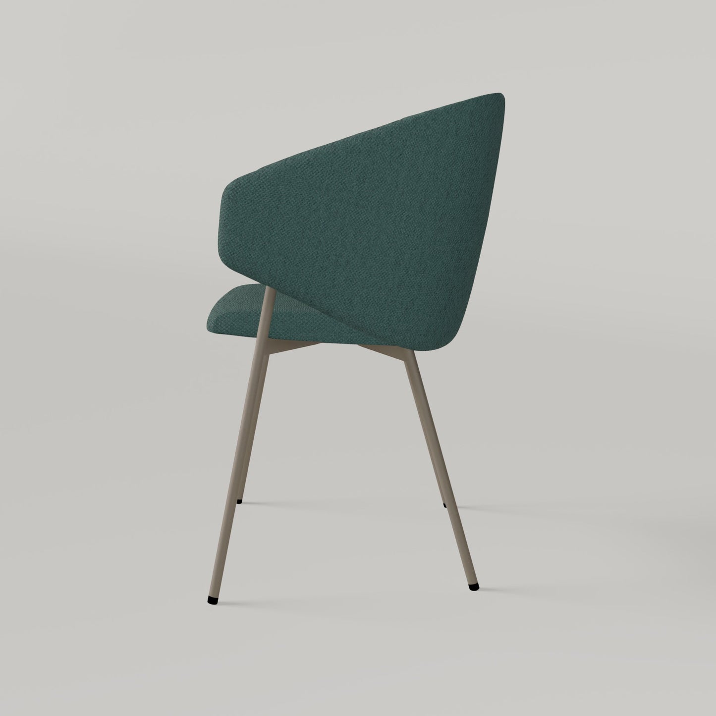 Chair Throne Alvaro Bronze - Turquoise