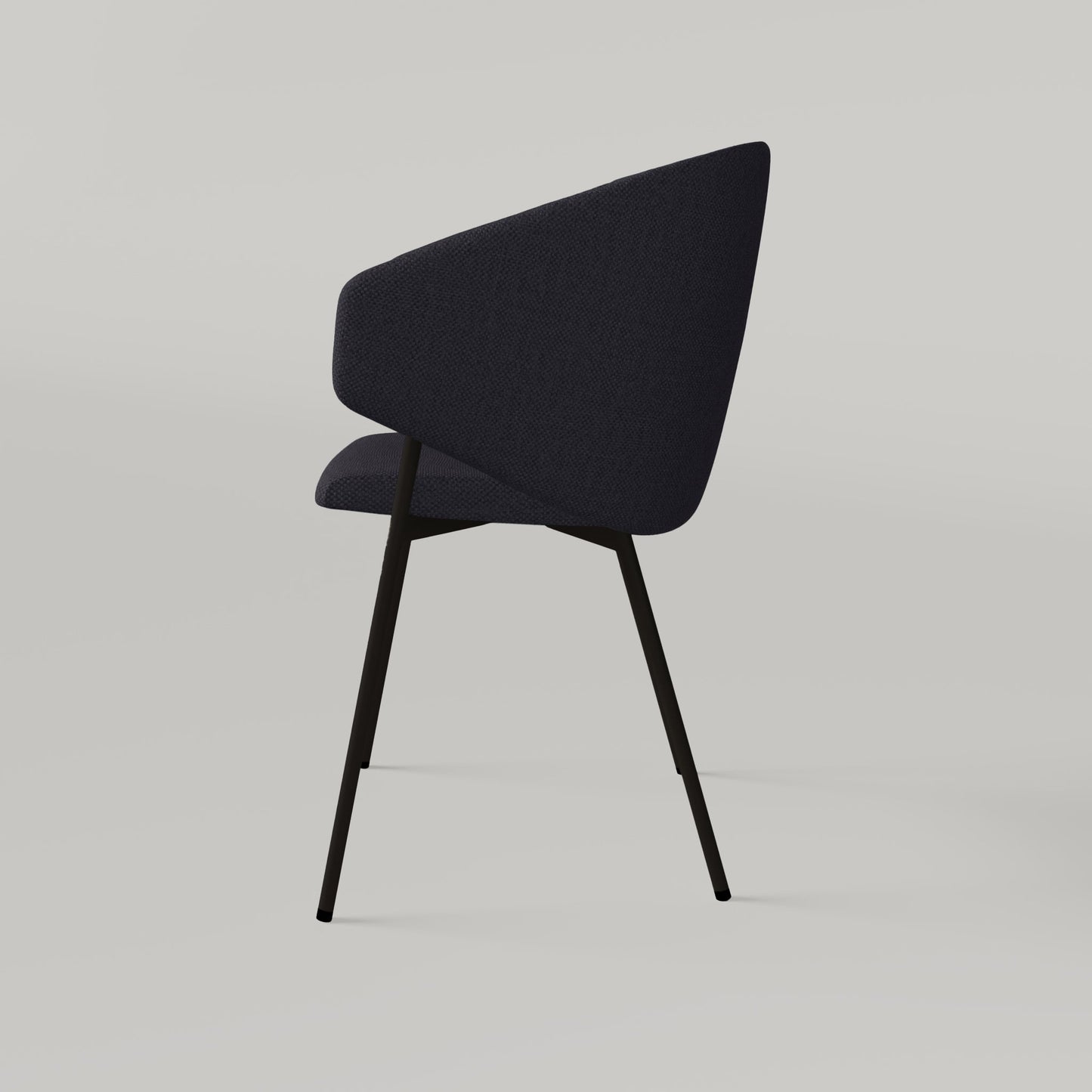 Chair Throne Alvaro - Black