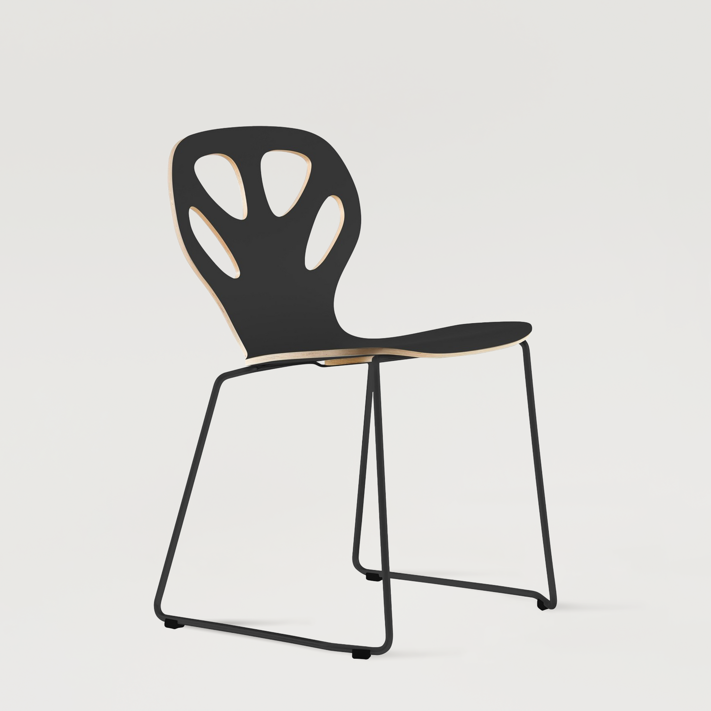 Chair Maple M01 - Black