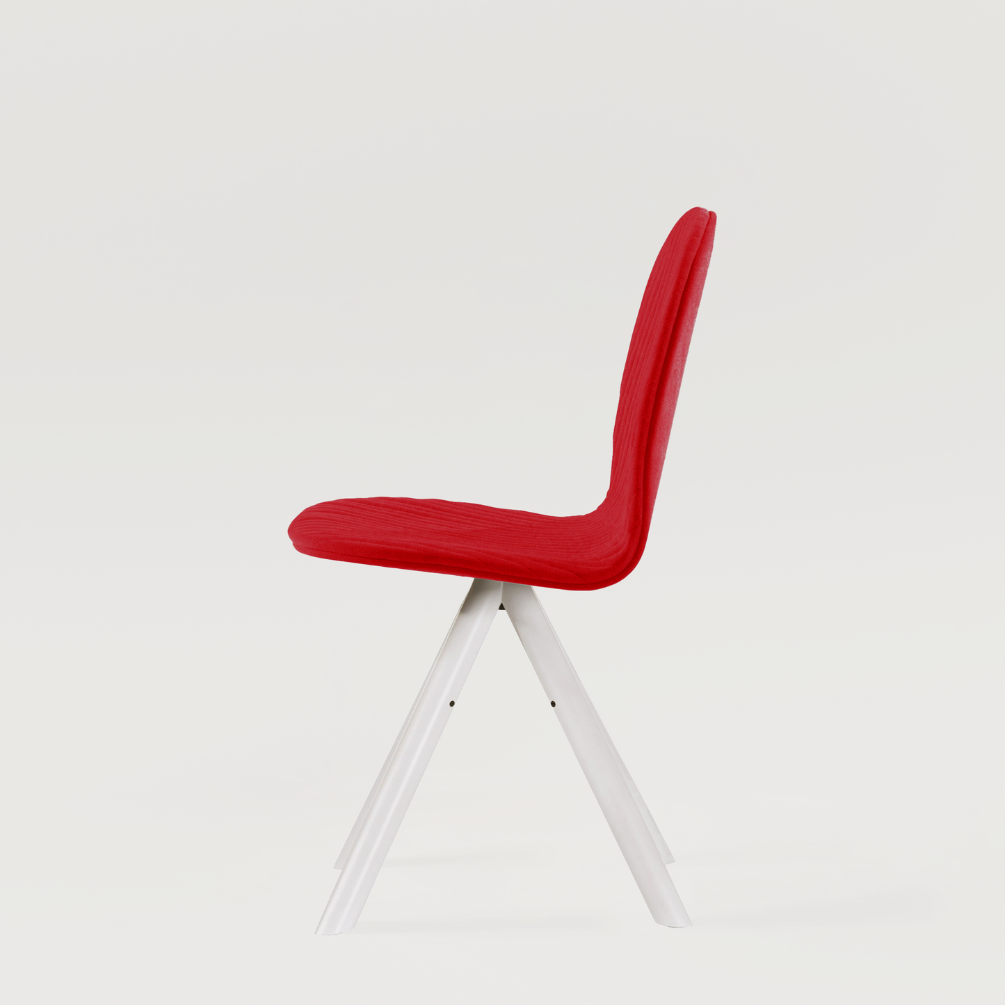 Chair Mannequin 01 white - Red