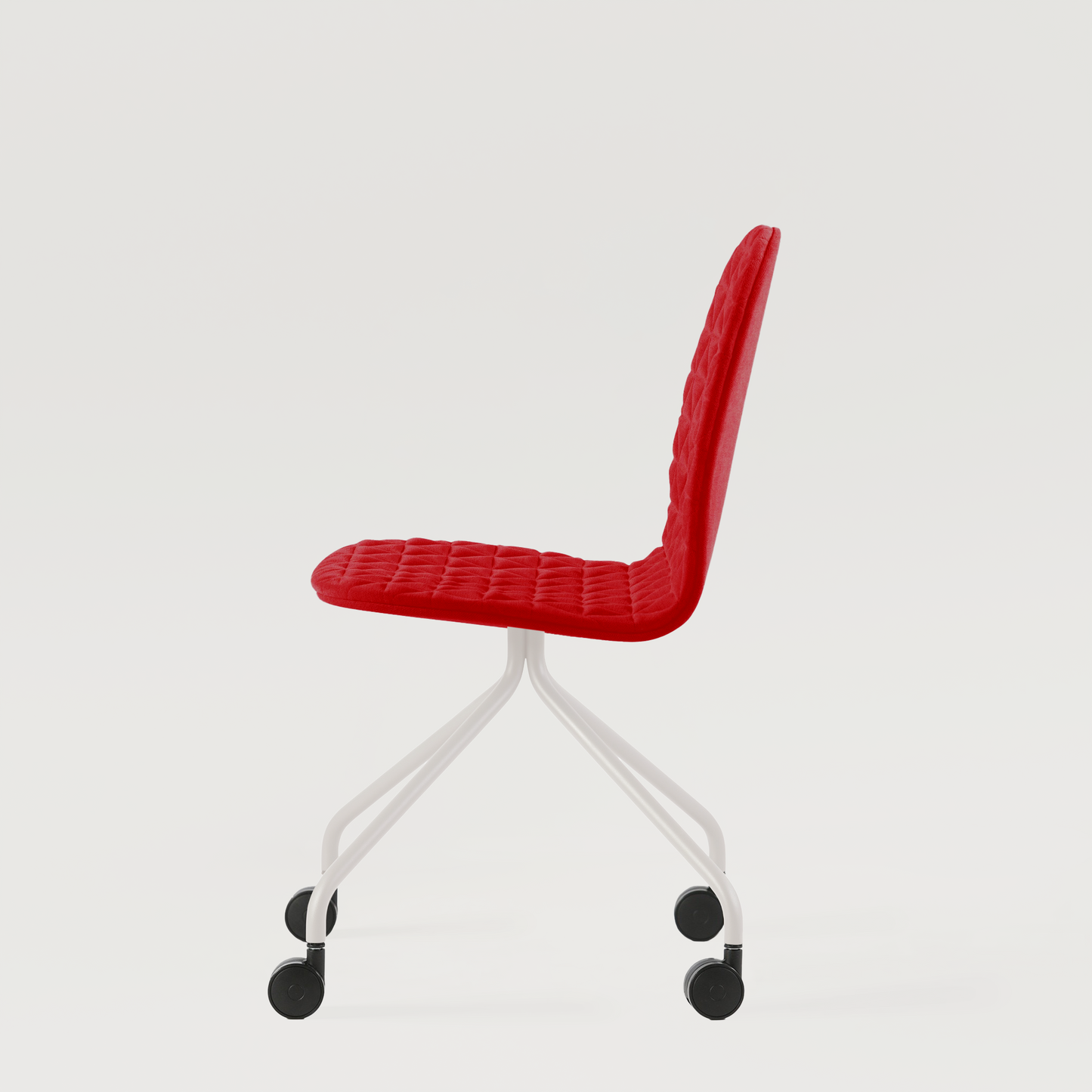 Chair Mannequin 04 White - Red