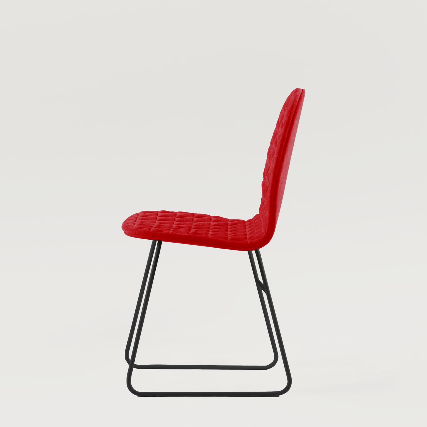 Chair Mannequin 02 Black - Red
