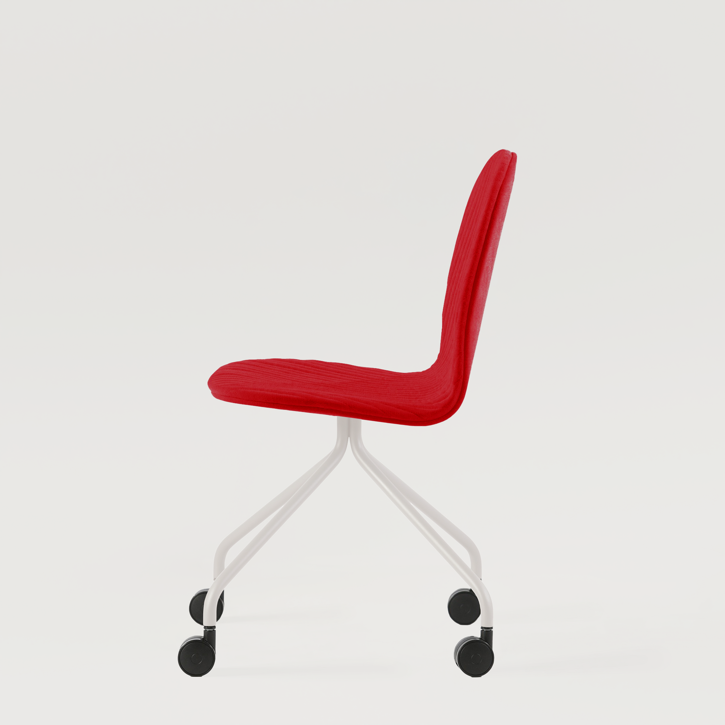 Chair Mannequin 04 White - Red