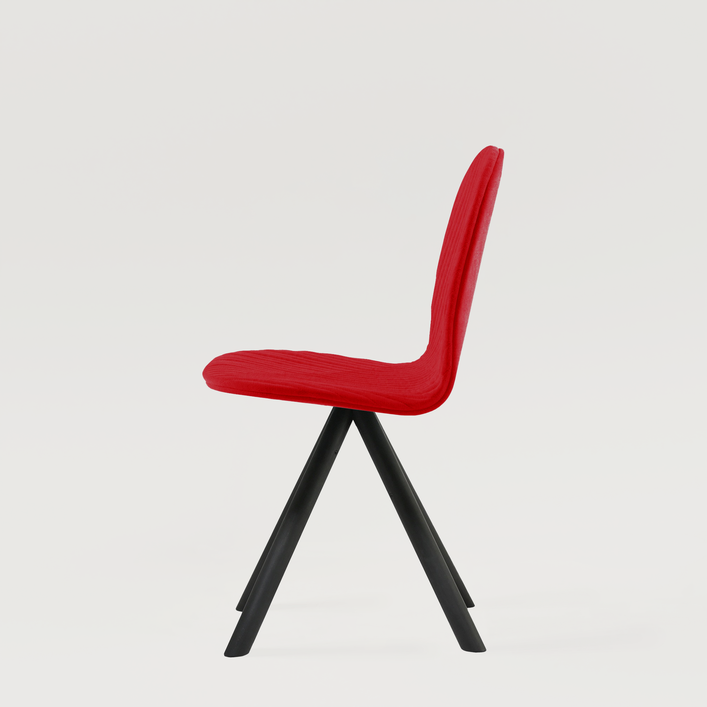 Chair Mannequin 01 black - Red