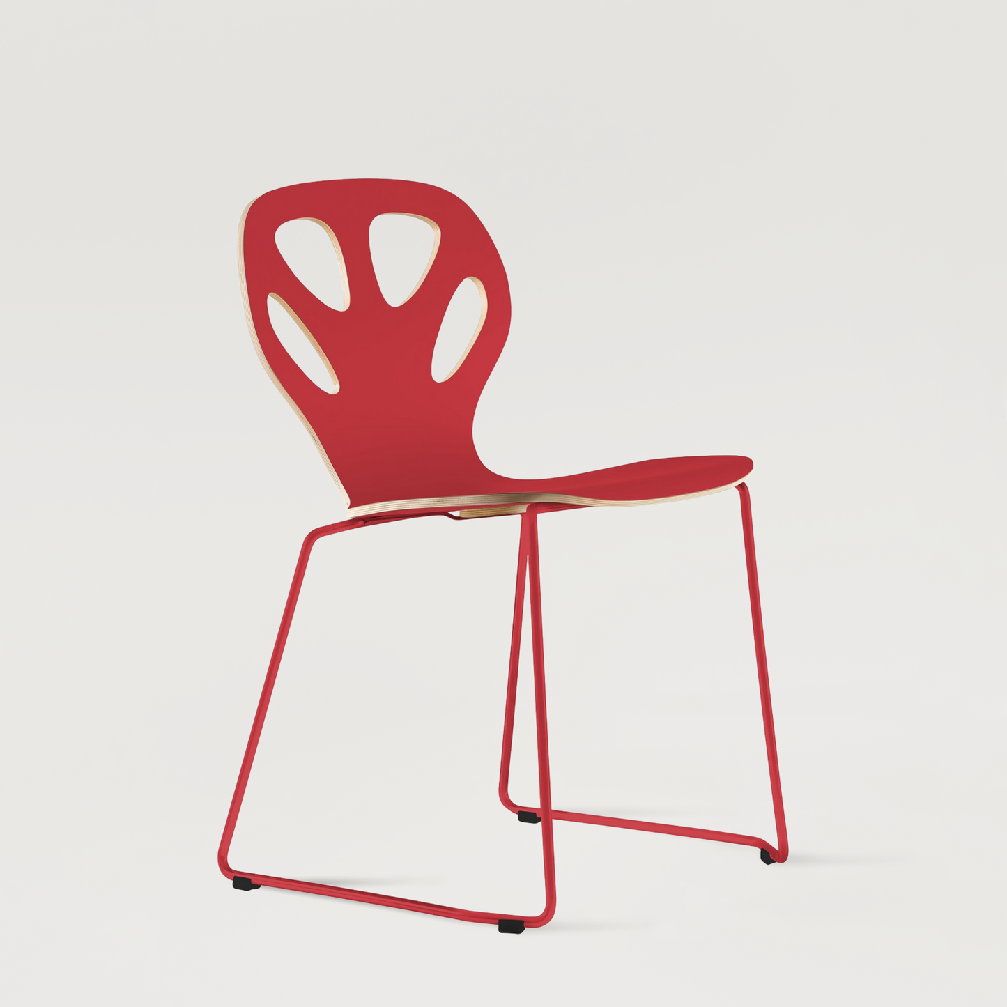 Chair Maple M01 - Red