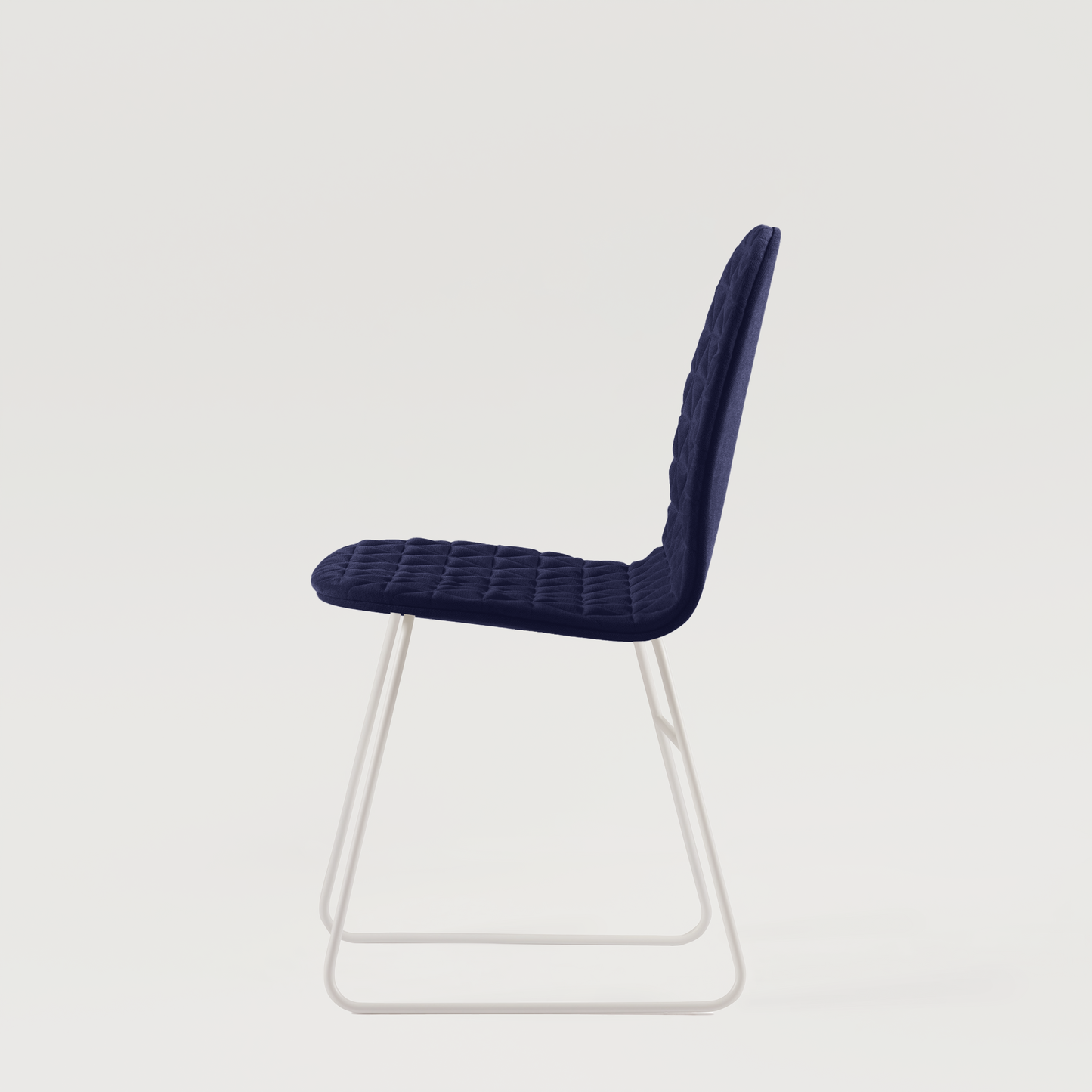Chair Mannequin 02 White - Navy Blue