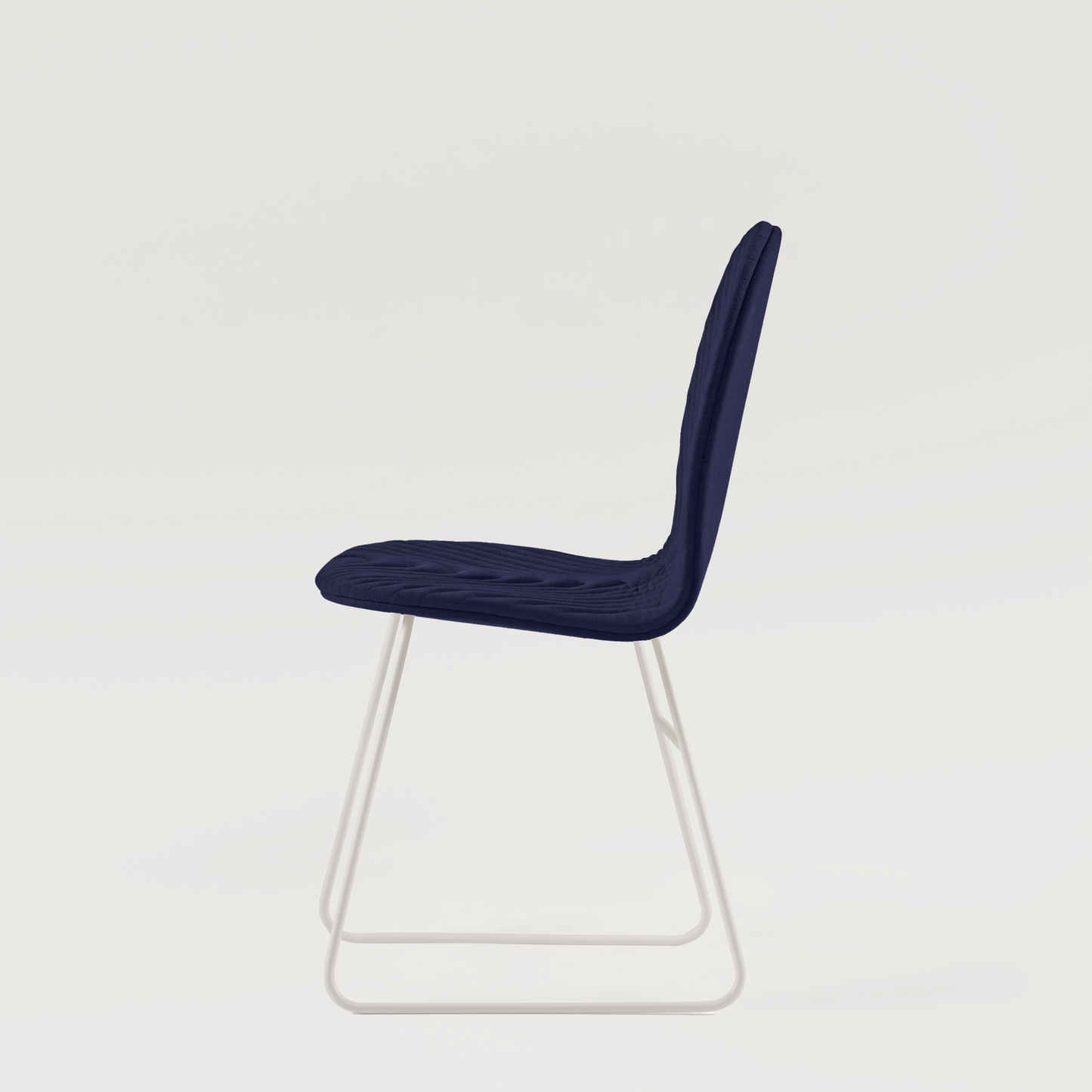Chair Mannequin 02 White - Navy Blue