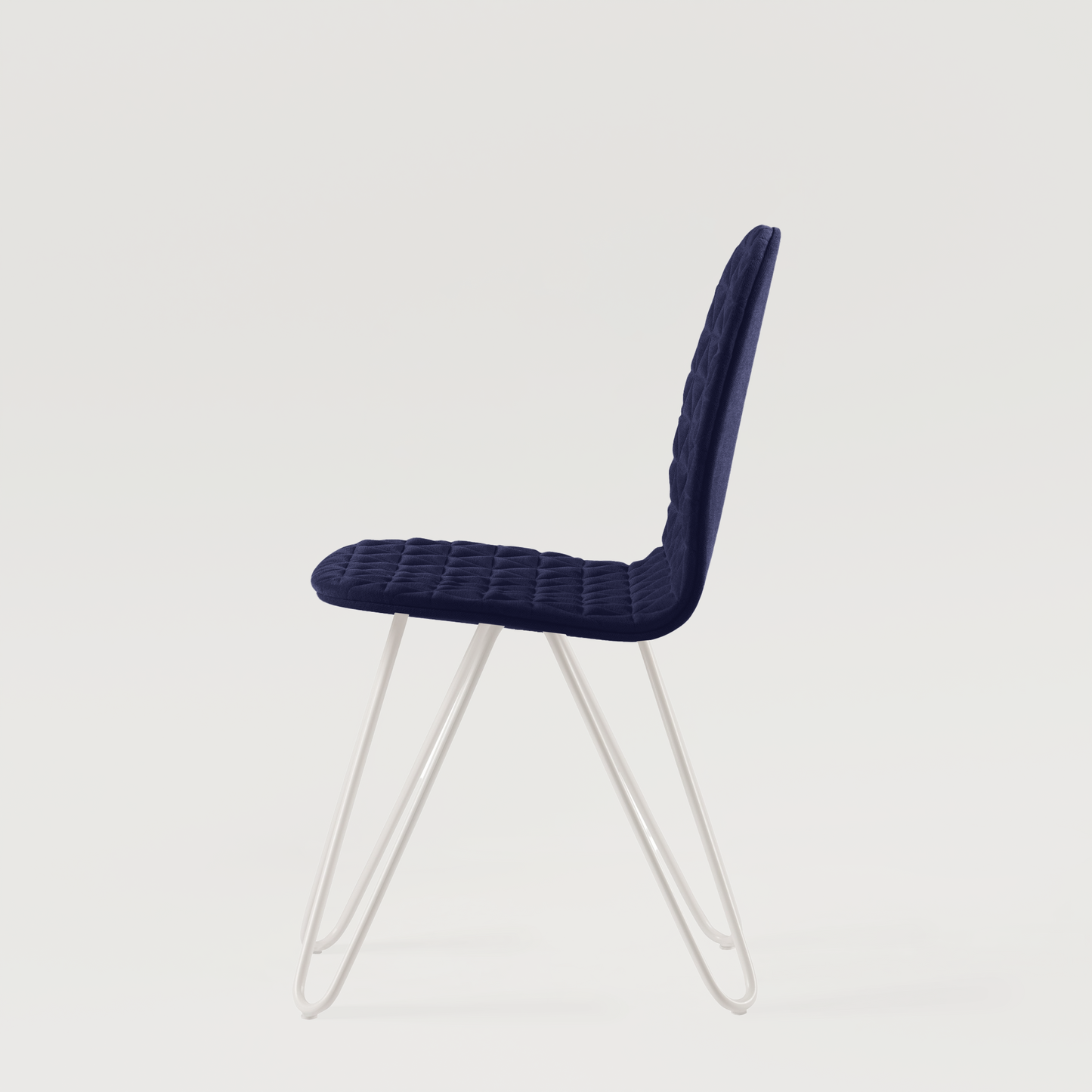 Chair Mannequin 03 White - Navy Blue