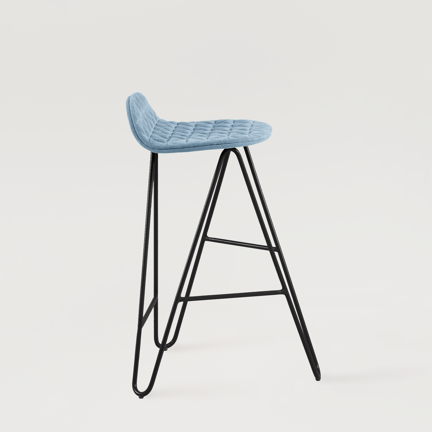 Bar stool Mannequin Bar 02 Low - Light Blue
