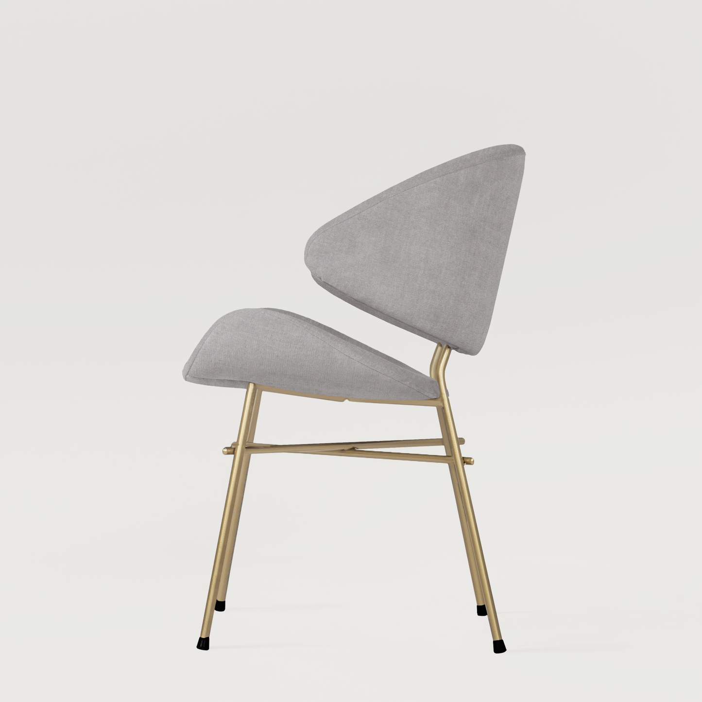 Chair Cheri Trend Gold - Grey