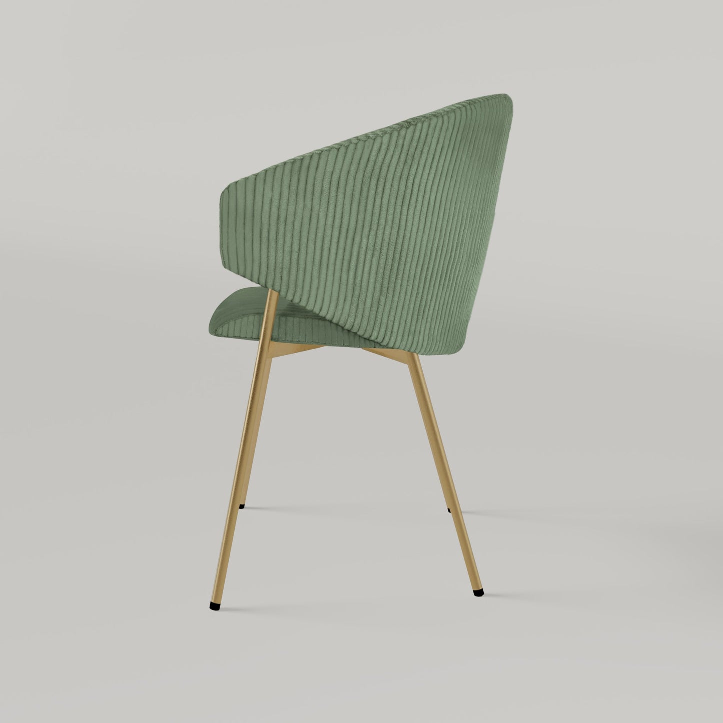 Chair Throne Cord Gold - Light Green