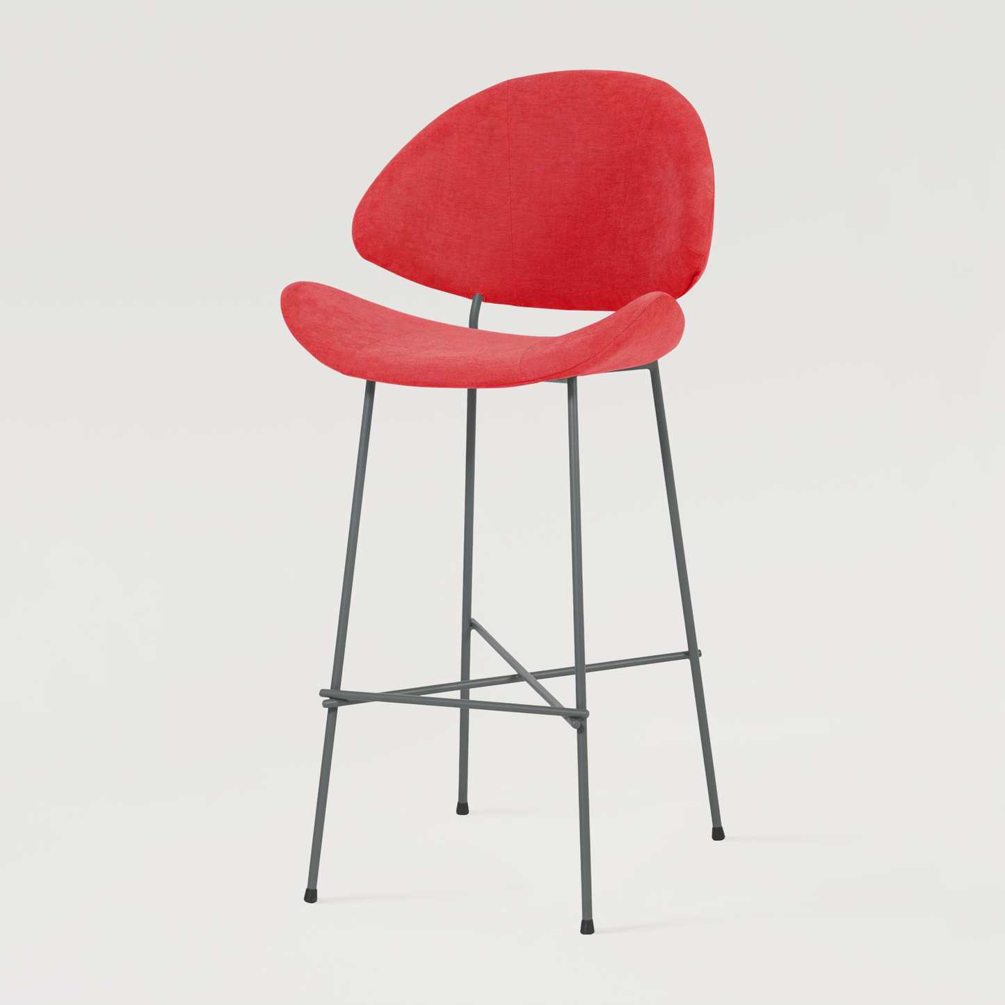 Bar stool Cheri Bar Trend High - Coral