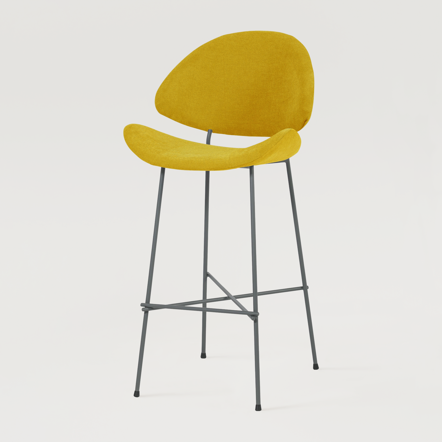 Bar stool Cheri Bar Trend High - Mustard