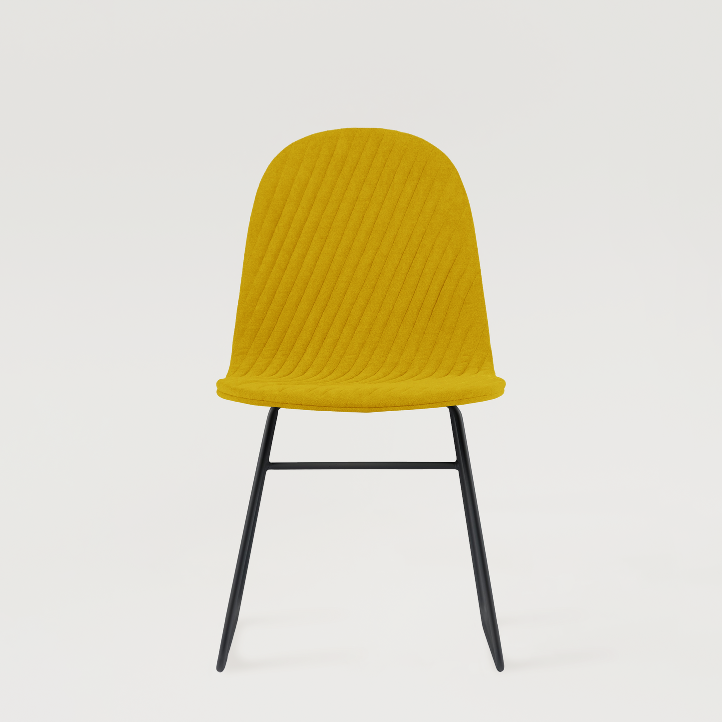 Chair Mannequin 02 Black - Mustard