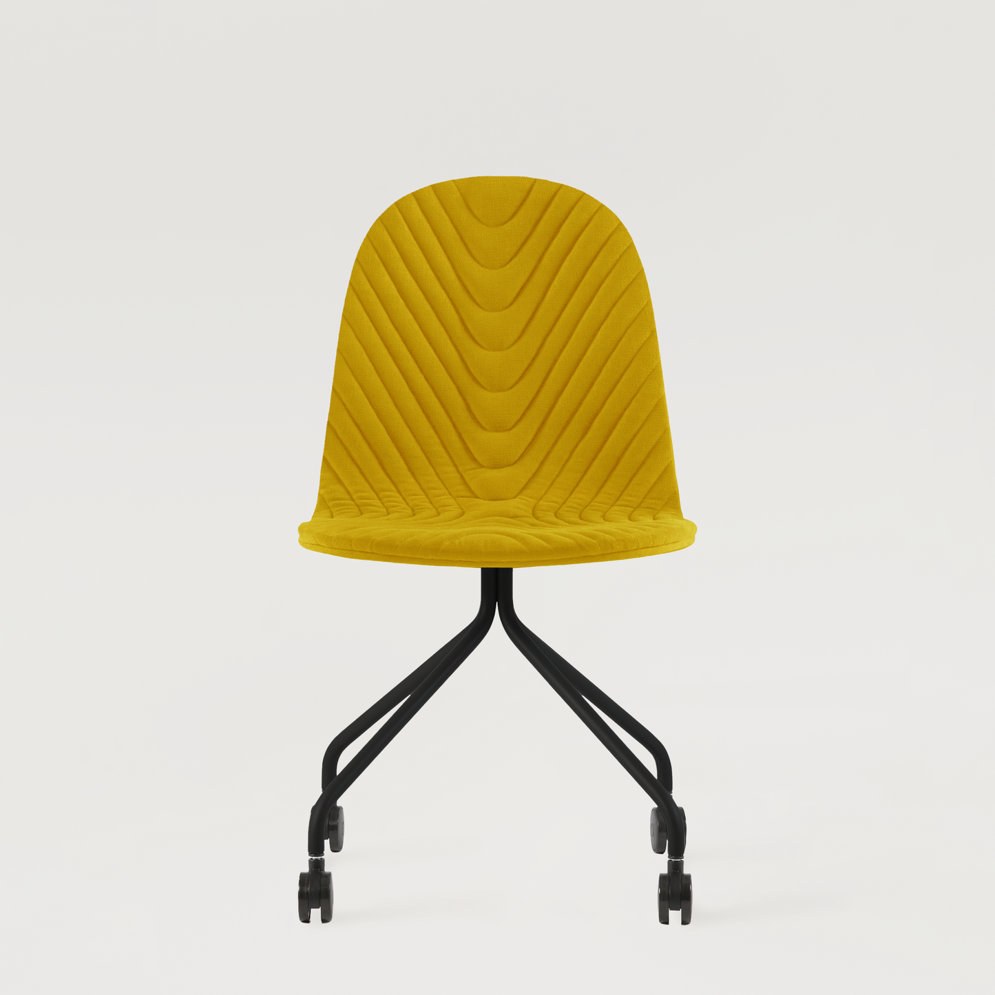 Chair Mannequin 04 Black - Mustard