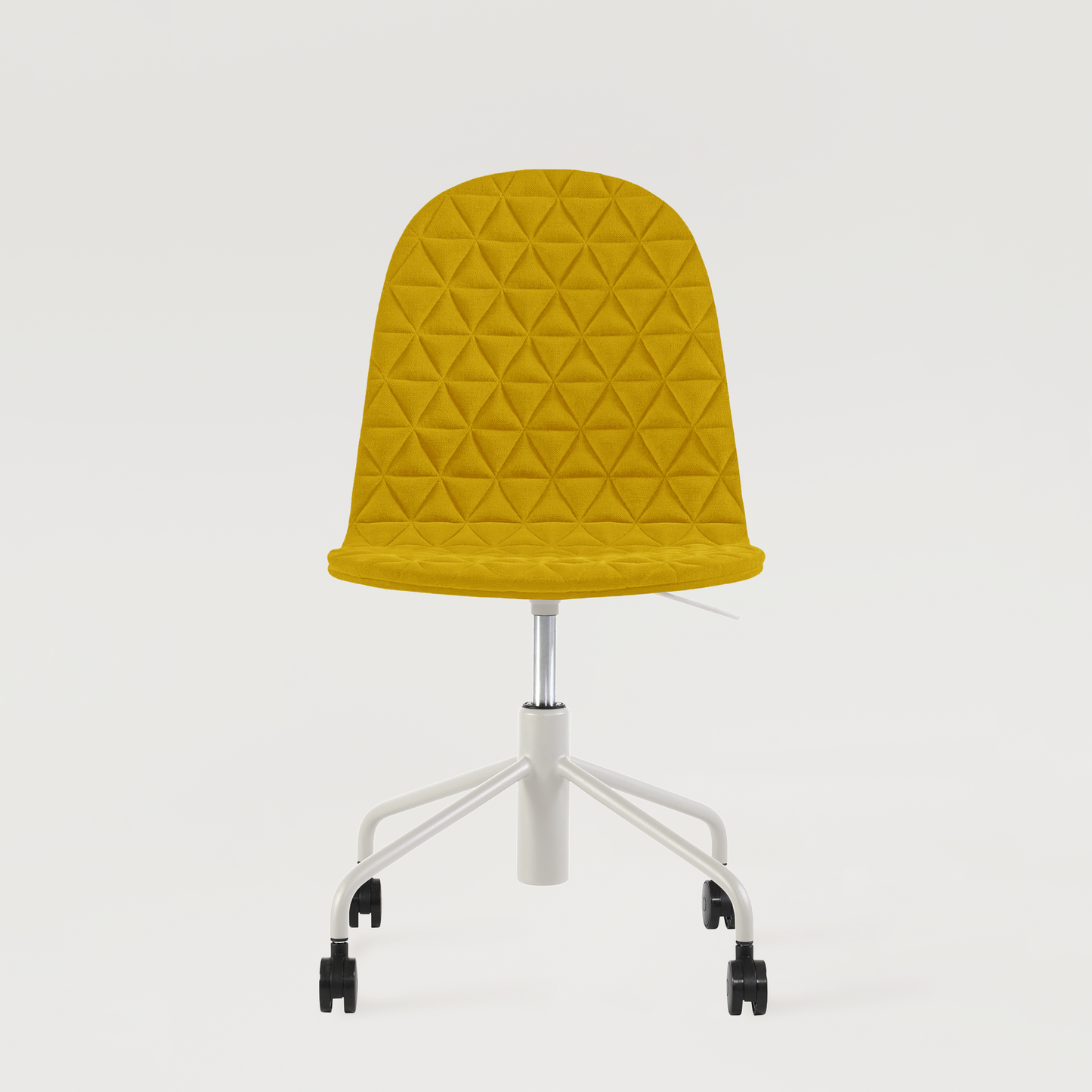 Chair Mannequin 06 White - Mustard