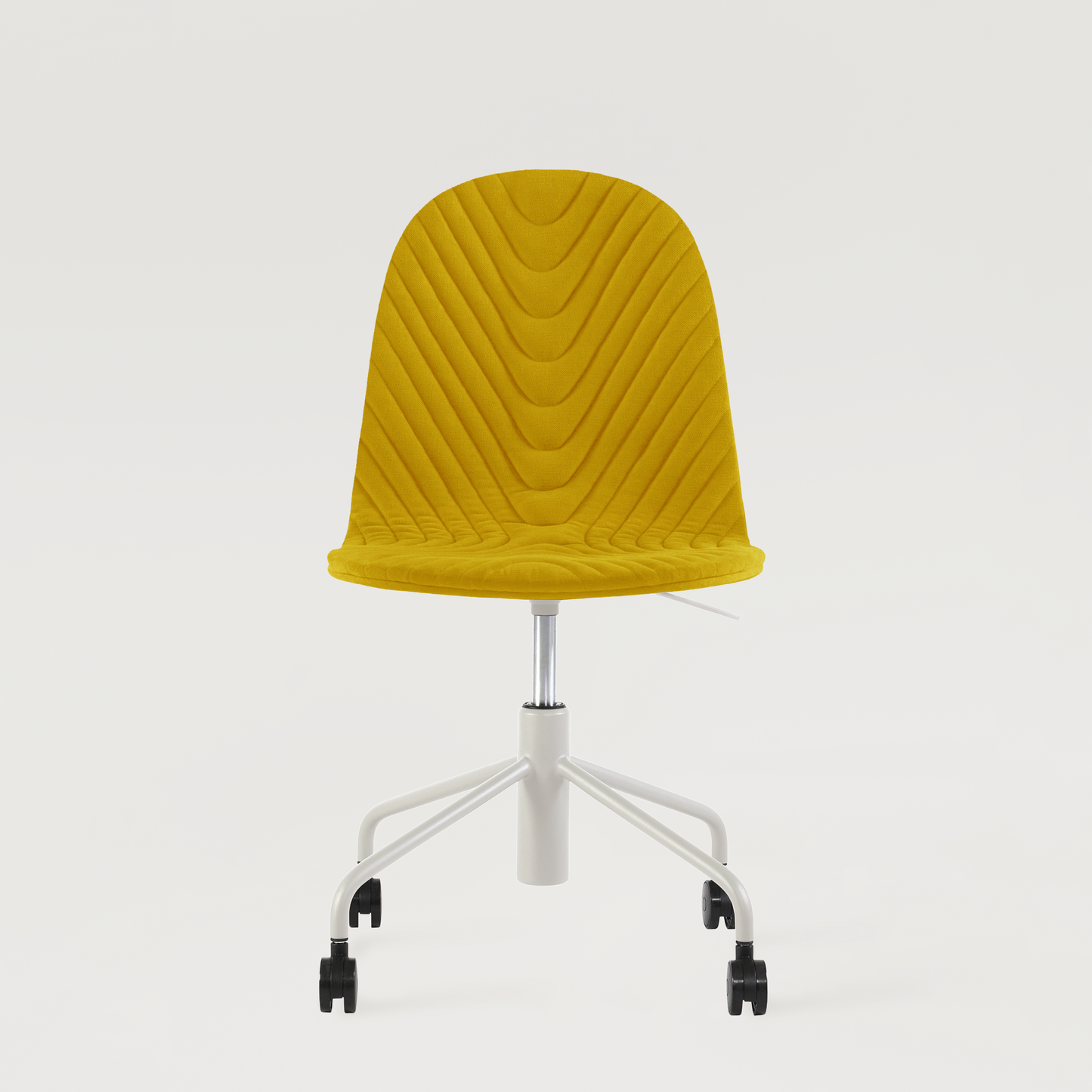 Chair Mannequin 06 White - Mustard
