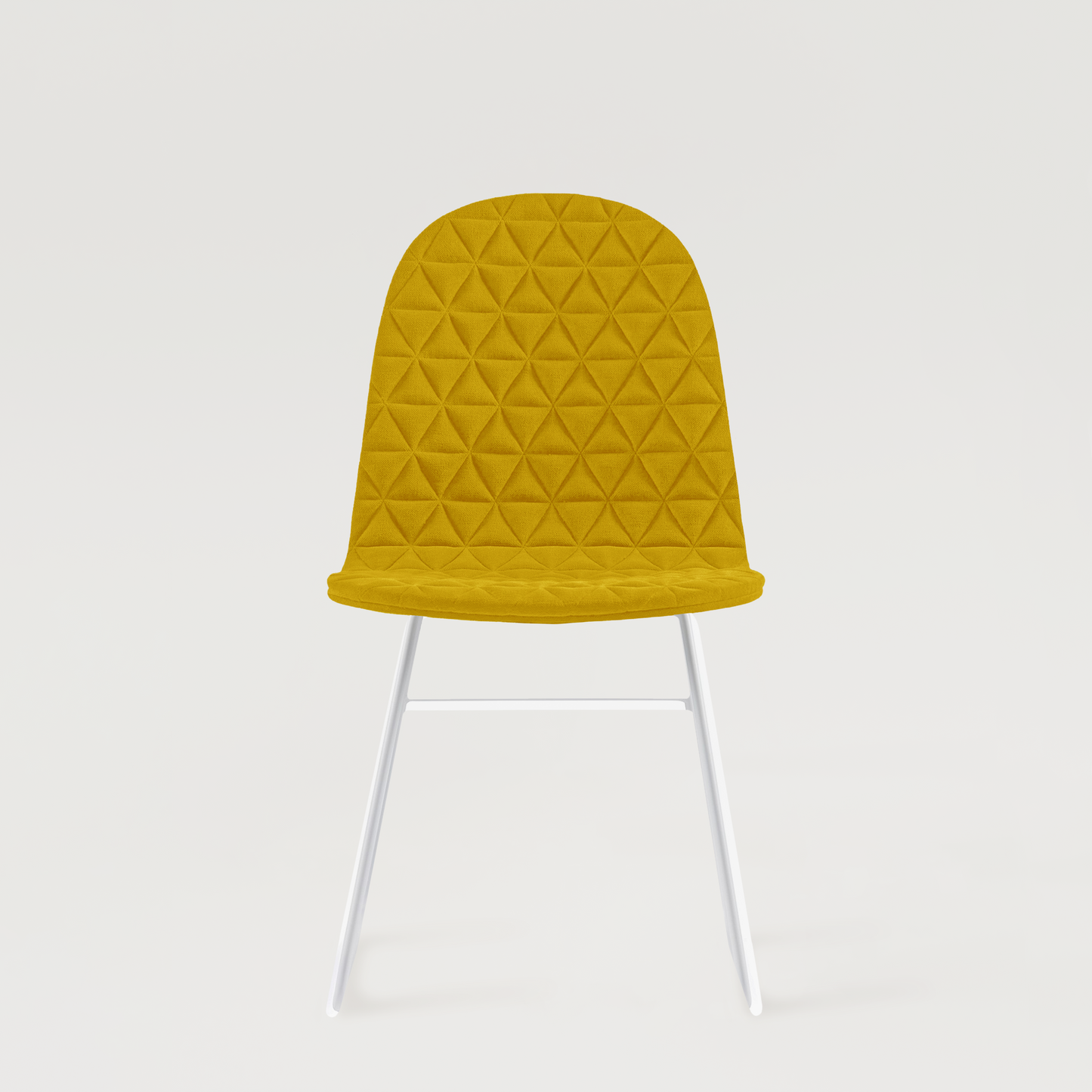 Chair Mannequin 02 White - Mustard