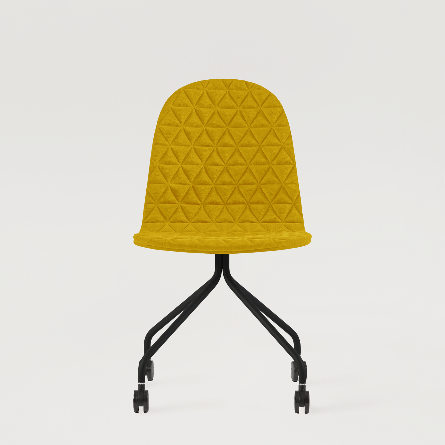 Chair Mannequin 04 Black - Mustard