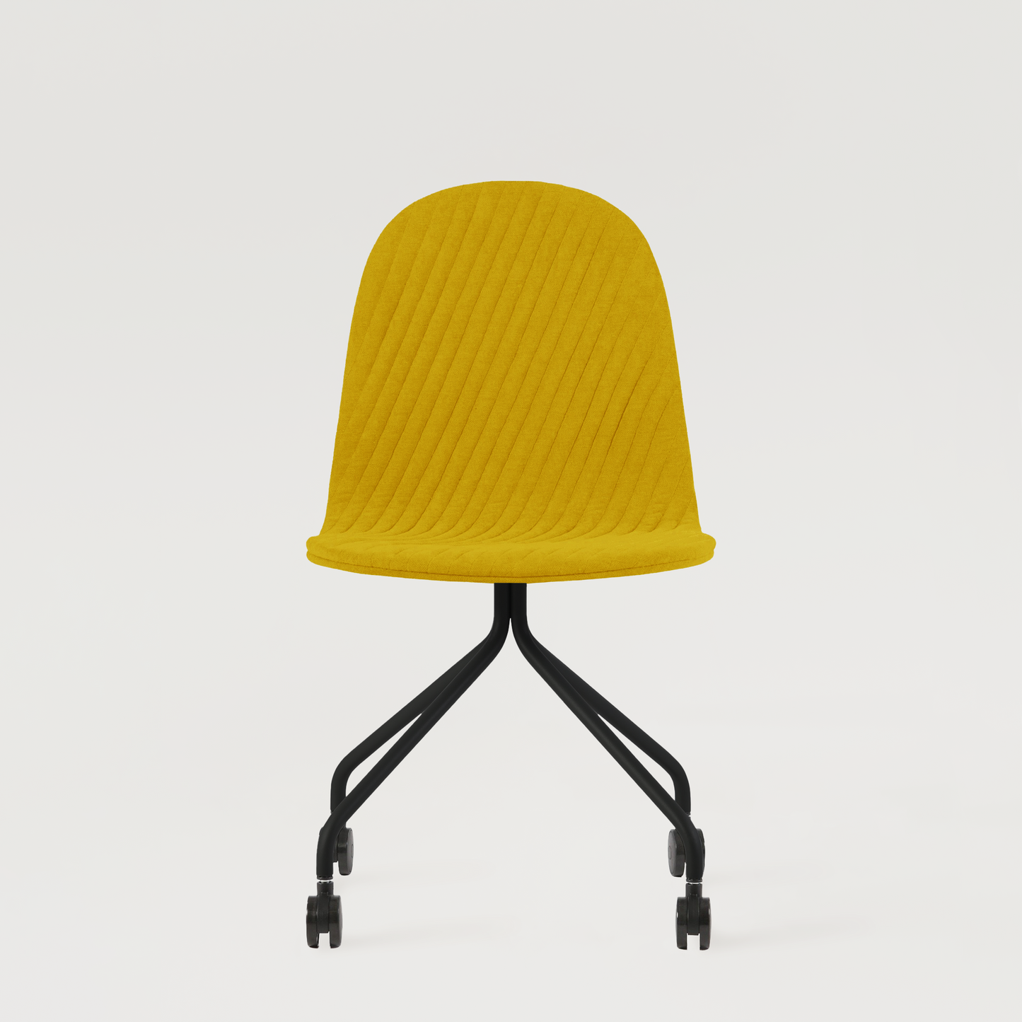 Chair Mannequin 04 Black - Mustard