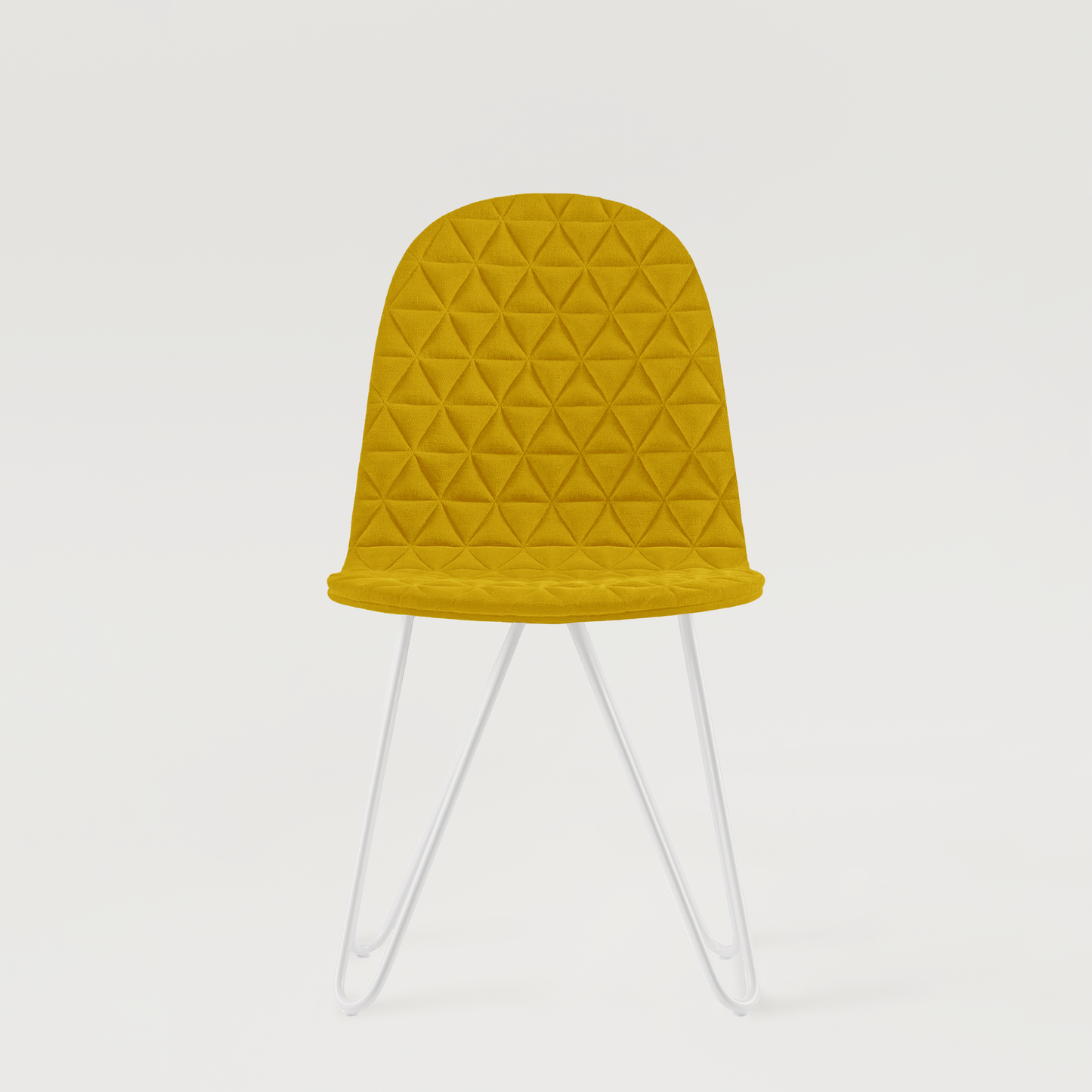 Chair Mannequin 03 White - Mustard