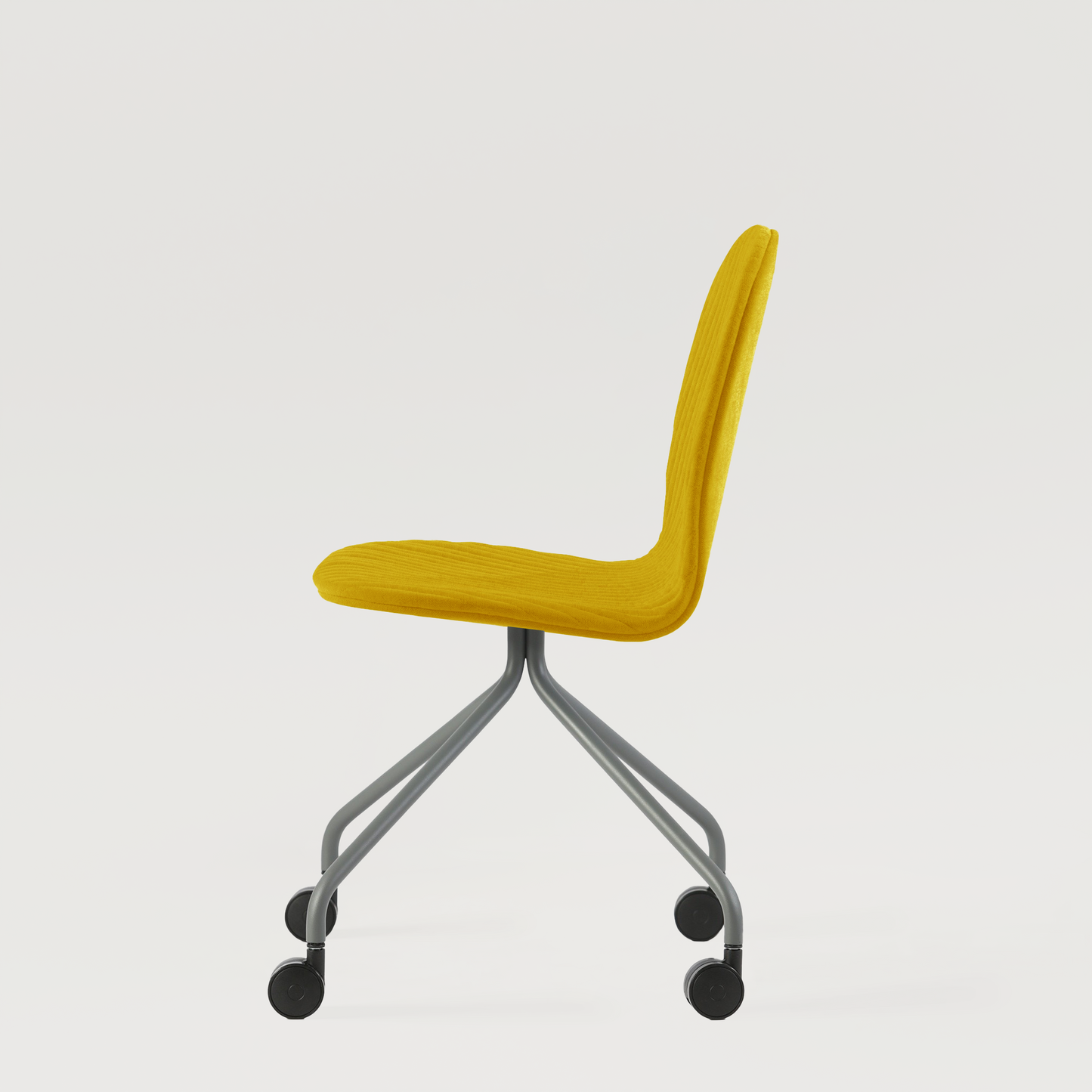 Chair Mannequin 04 Grey - Mustard
