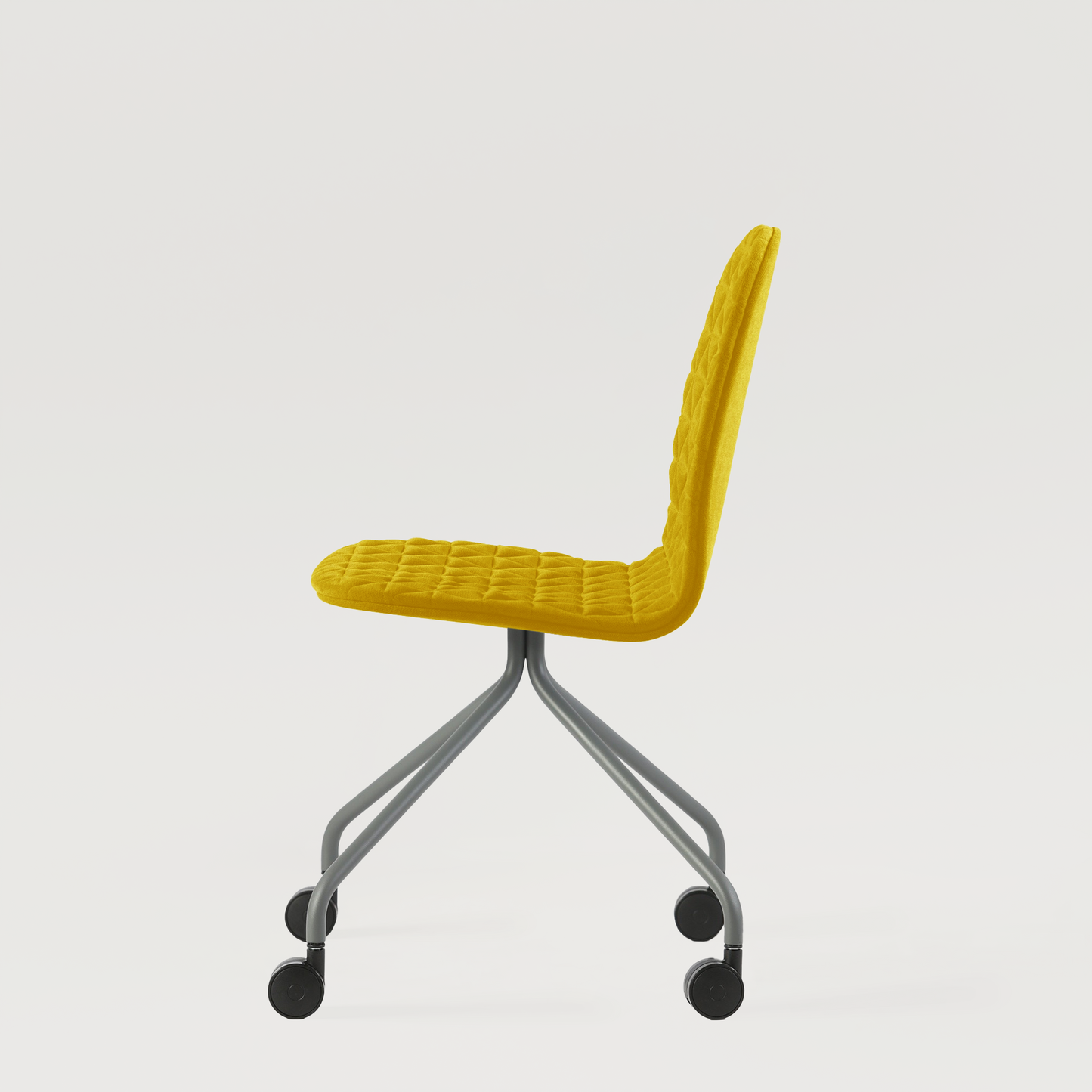 Chair Mannequin 04 Grey - Mustard